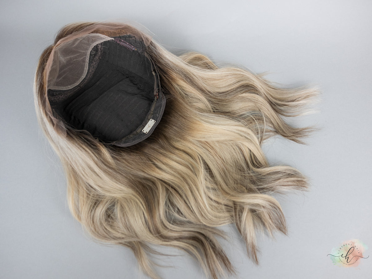 BLACK FRIDAY FINAL SALE “KRISTINA" Premium Wig: Lace Top, Sz. M/L, 20"
