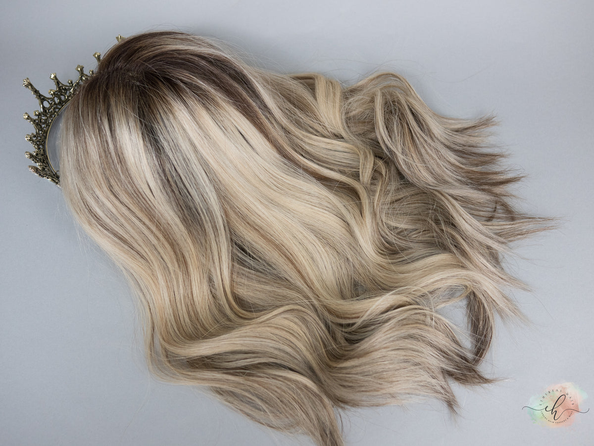 BLACK FRIDAY FINAL SALE “KRISTINA" Premium Wig: Lace Top, Sz. M/L, 20"