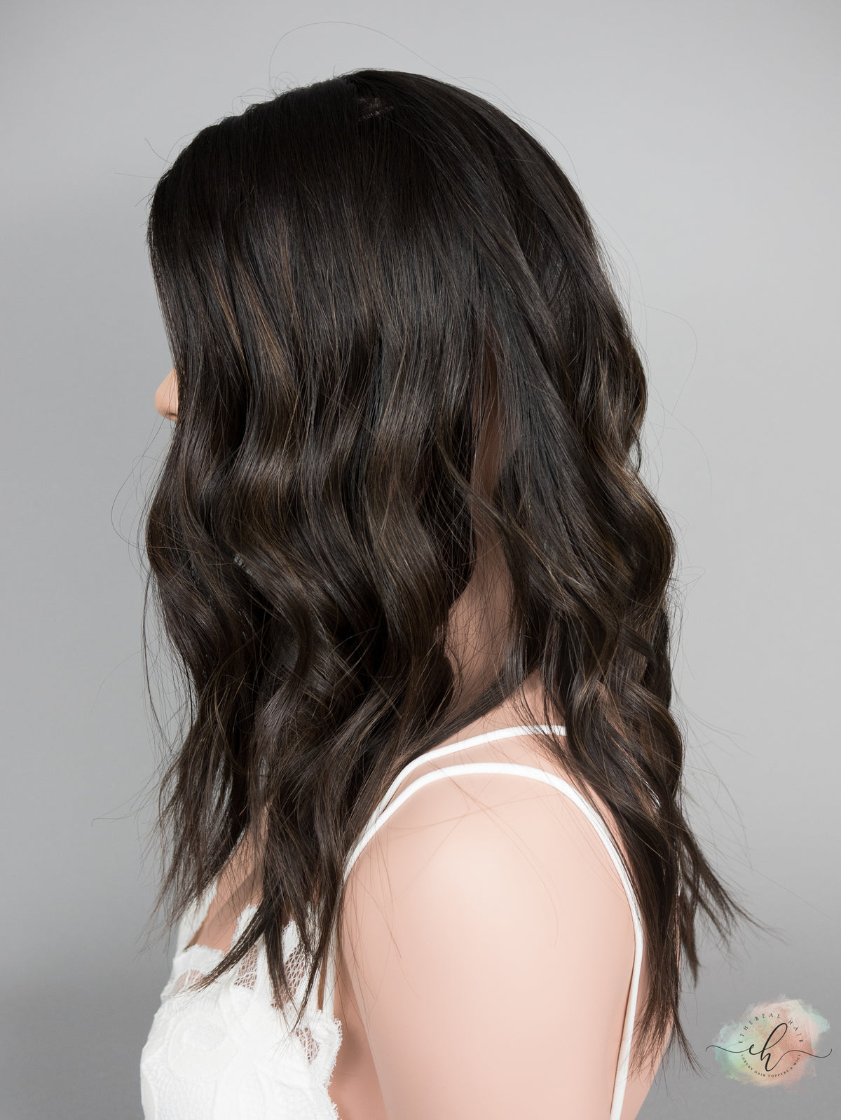 BLACK FRIDAY FINAL SALE "RHIANNON BALAYAGE" Premium Topper: Silk Top, 9x9, 17-19"