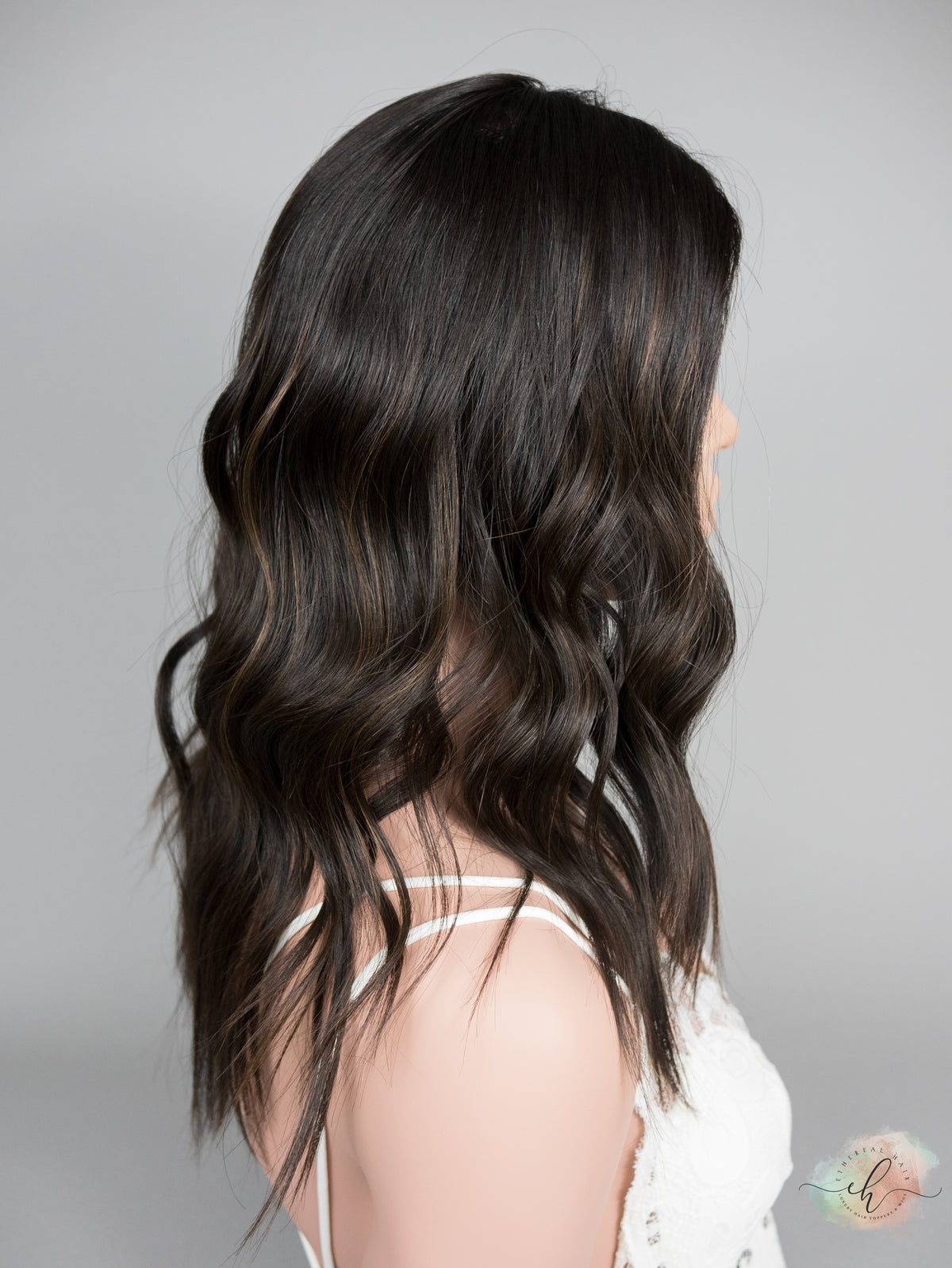 BLACK FRIDAY FINAL SALE "RHIANNON BALAYAGE" Premium Topper: Silk Top, 9x9, 17-19"