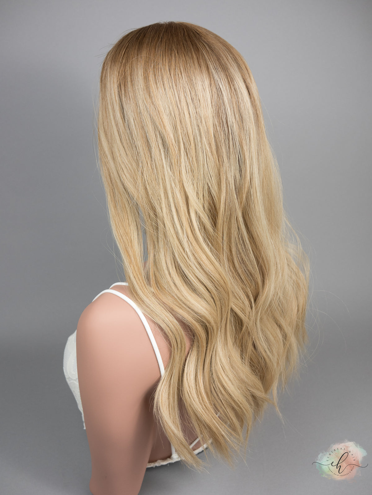 SPRING SALE “SUVI" Premium Topper: Silk Top, 9x9, 22-23"