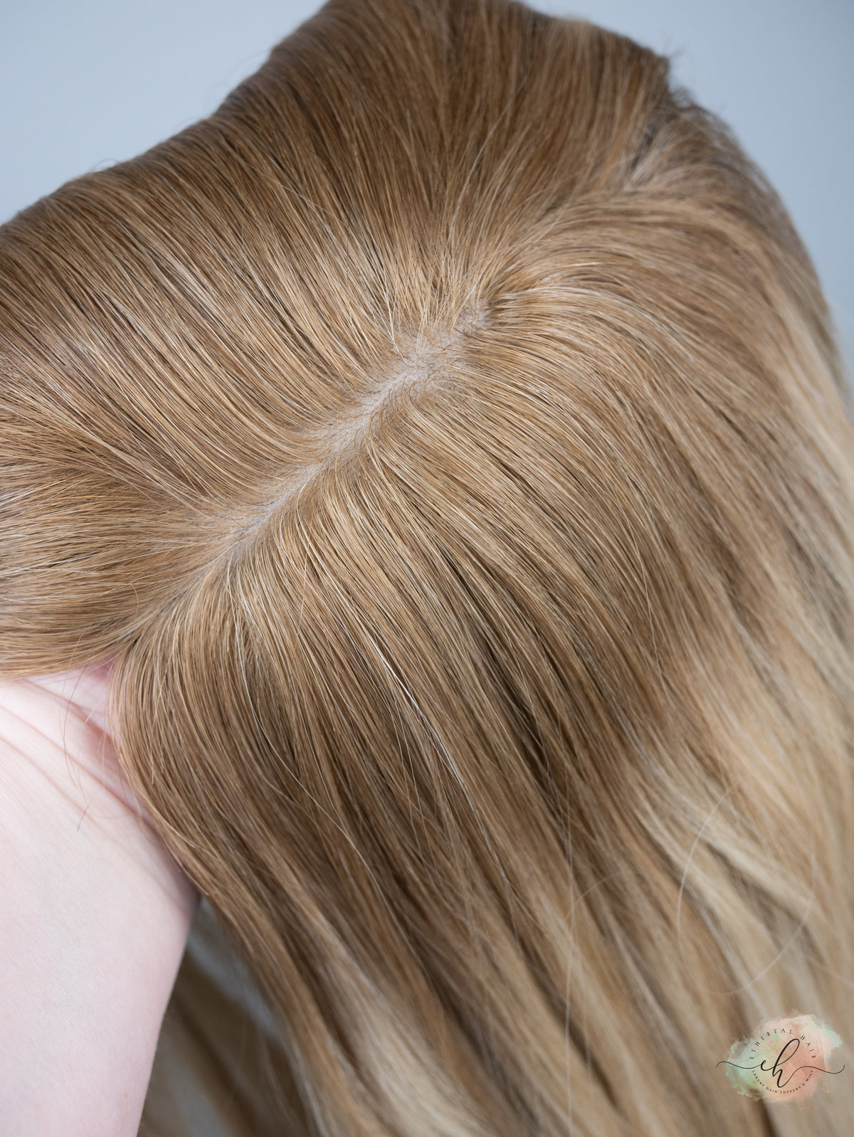 SPRING SALE “SUVI" Premium Topper: Silk Top, 9x9, 22-23"