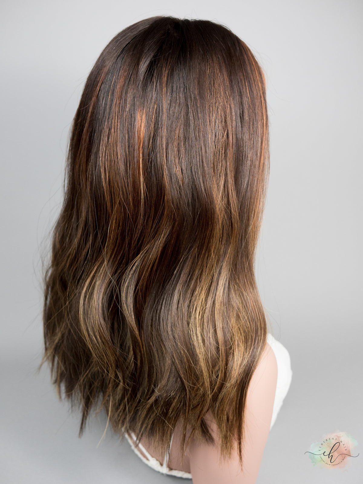 FLASH SALE “PAINT THE TOWN" Exquisite Wig: Lace Top, Sz. S/M, 20"