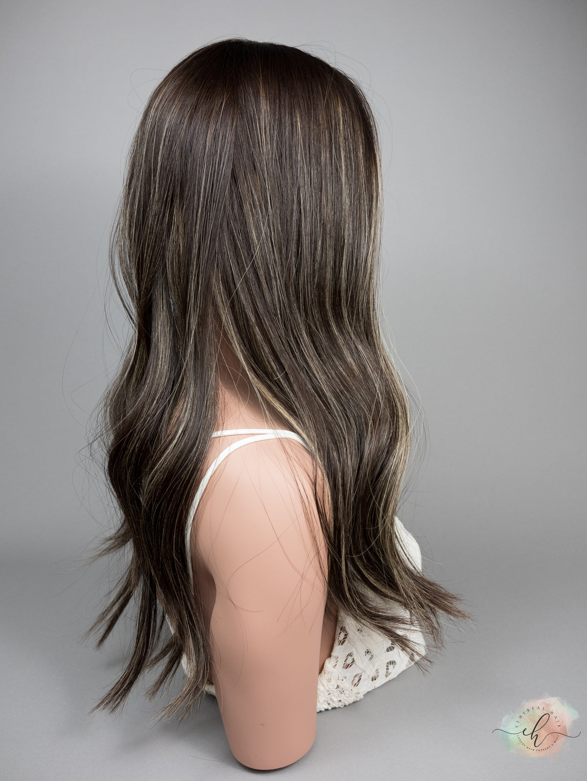 FLASH SALE “LUNA BALAYAGE" Premium Topper: Silk Top, 8x8, 22-23"