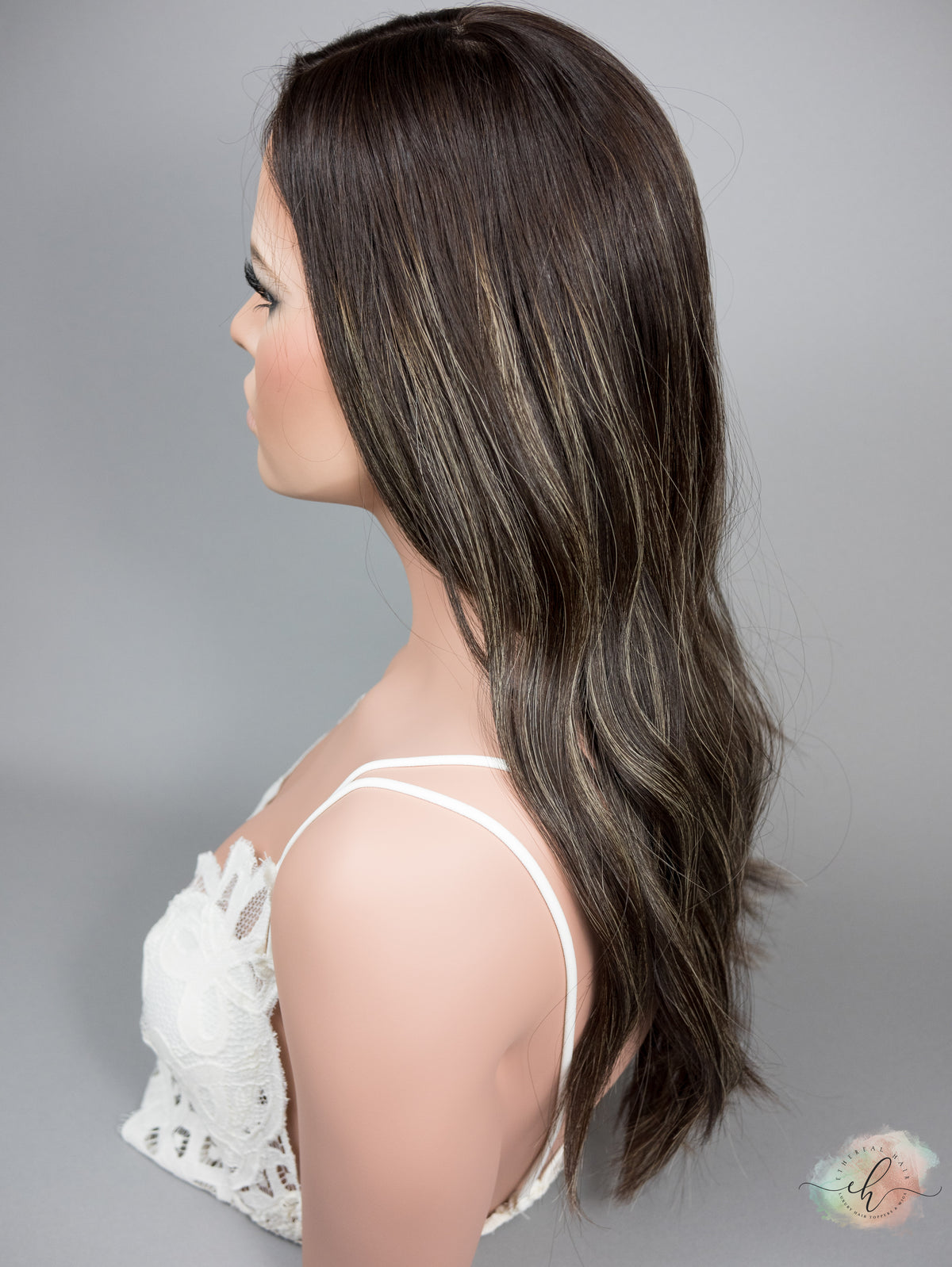 FLASH SALE “LUNA BALAYAGE" Premium Topper: Silk Top, 8x8, 22-23"