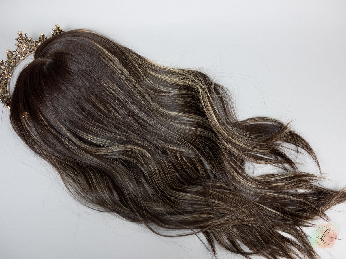 FLASH SALE “LUNA BALAYAGE" Premium Topper: Silk Top, 8x8, 22-23"