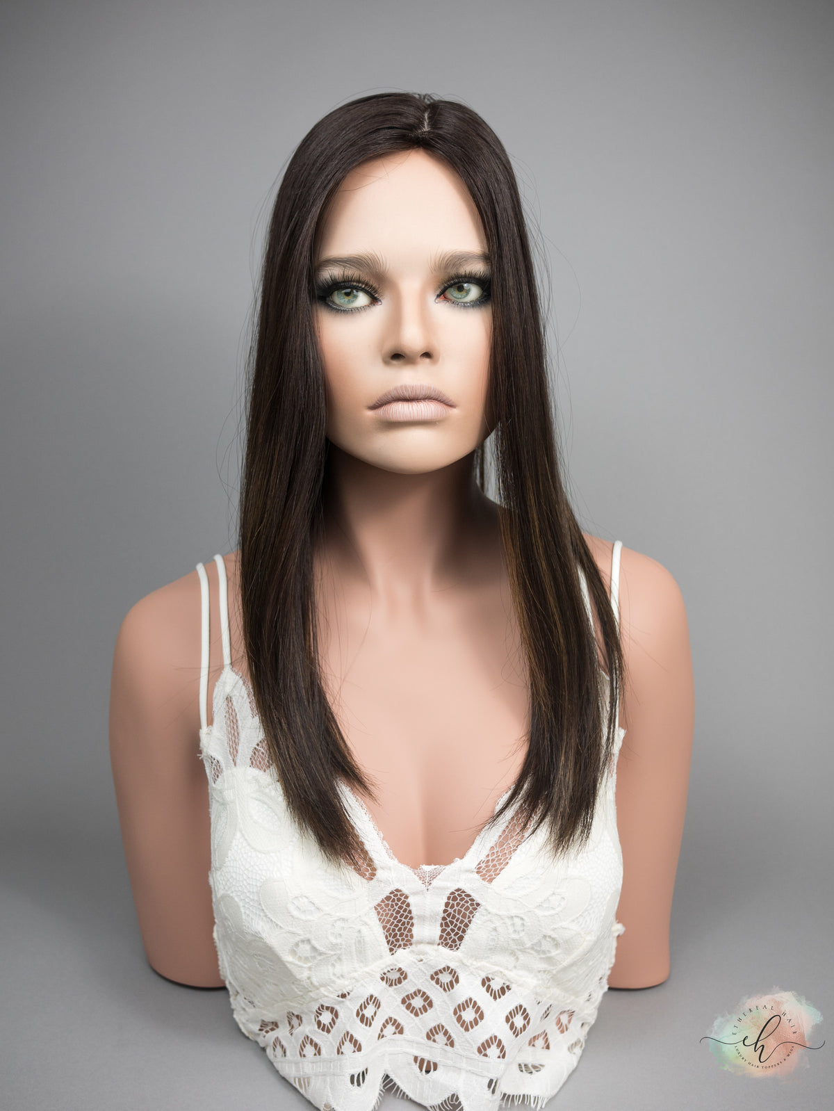 “LARK BALAYAGE" Premium Topper: Silk Top, 8x8, 20"