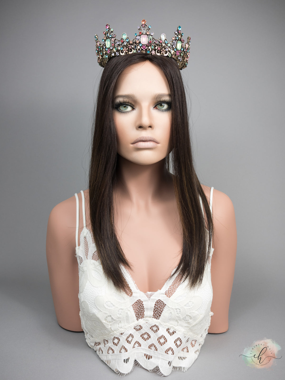 “LARK BALAYAGE" Premium Topper: Silk Top, 8x8, 20"