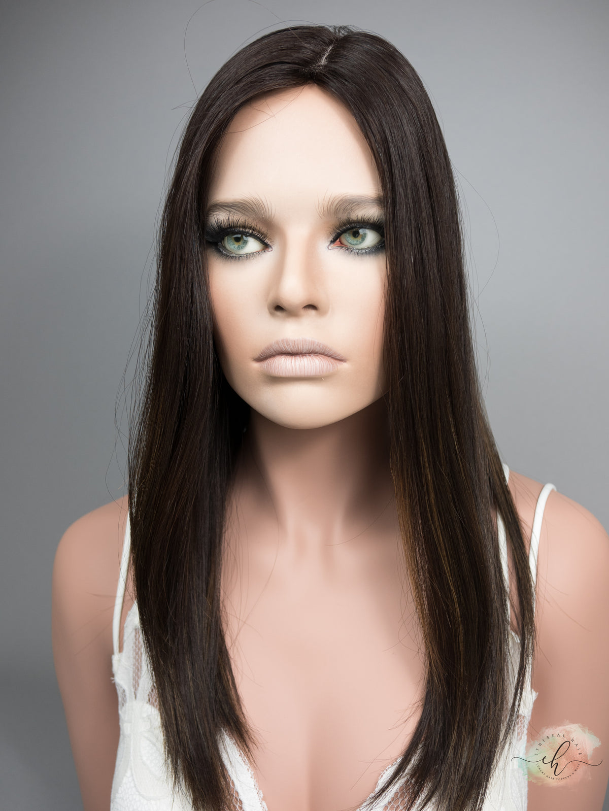 “LARK BALAYAGE" Premium Topper: Silk Top, 8x8, 20"