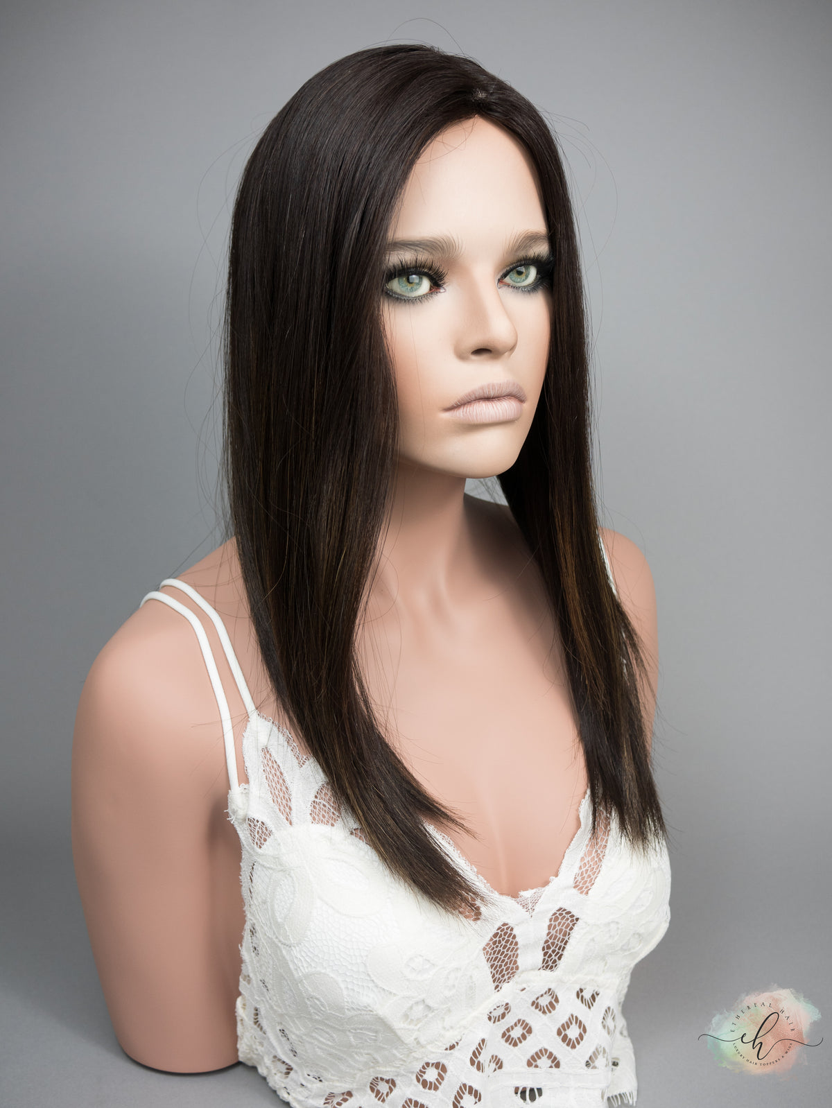 “LARK BALAYAGE" Premium Topper: Silk Top, 8x8, 20"