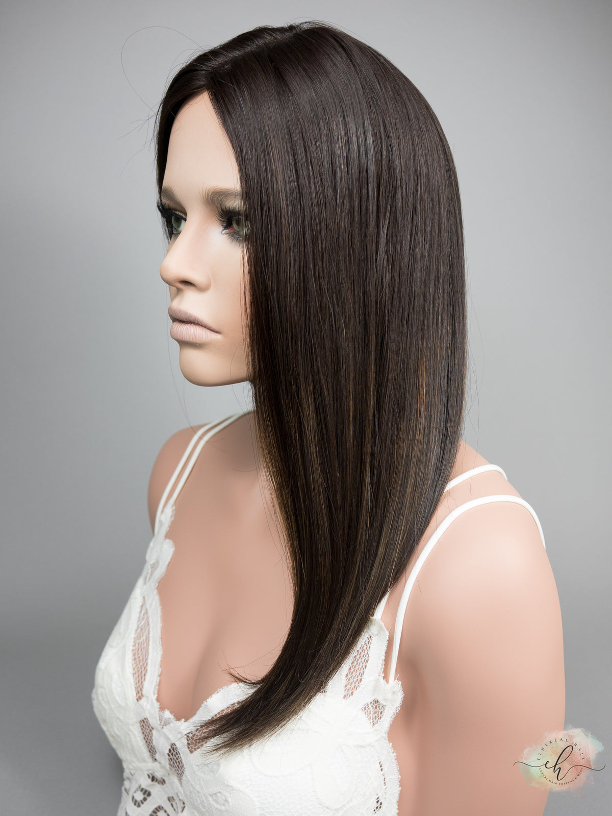 “LARK BALAYAGE" Premium Topper: Silk Top, 8x8, 20"