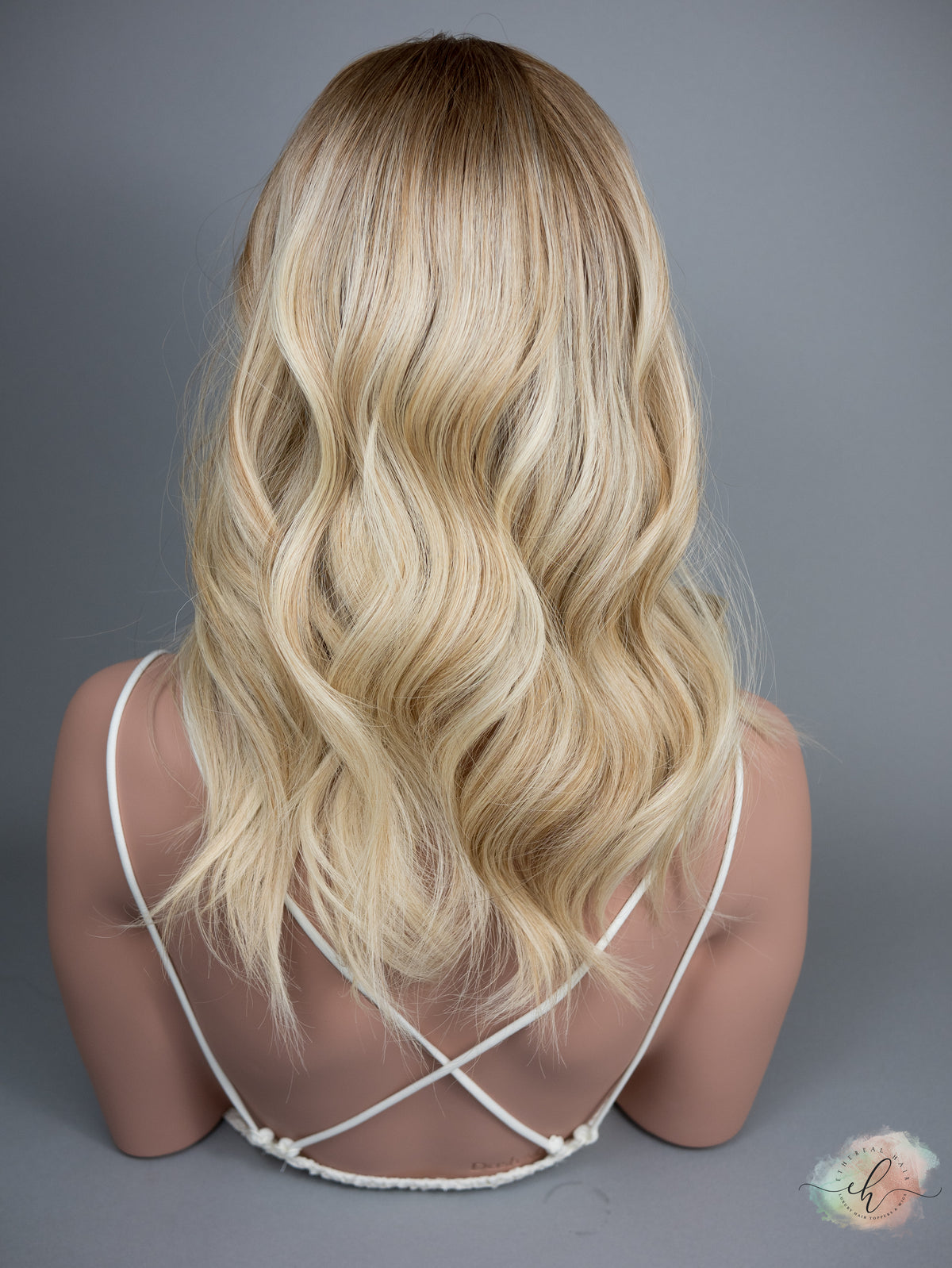 FLASH SALE “JENI" Premium Topper: Silk Top, 9x9, 17-18"