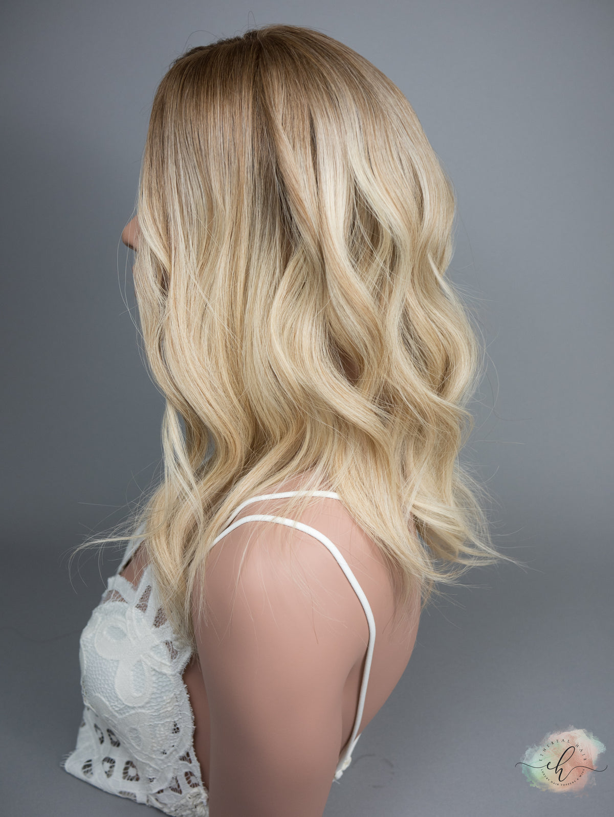 FLASH SALE “JENI" Premium Topper: Silk Top, 9x9, 17-18"