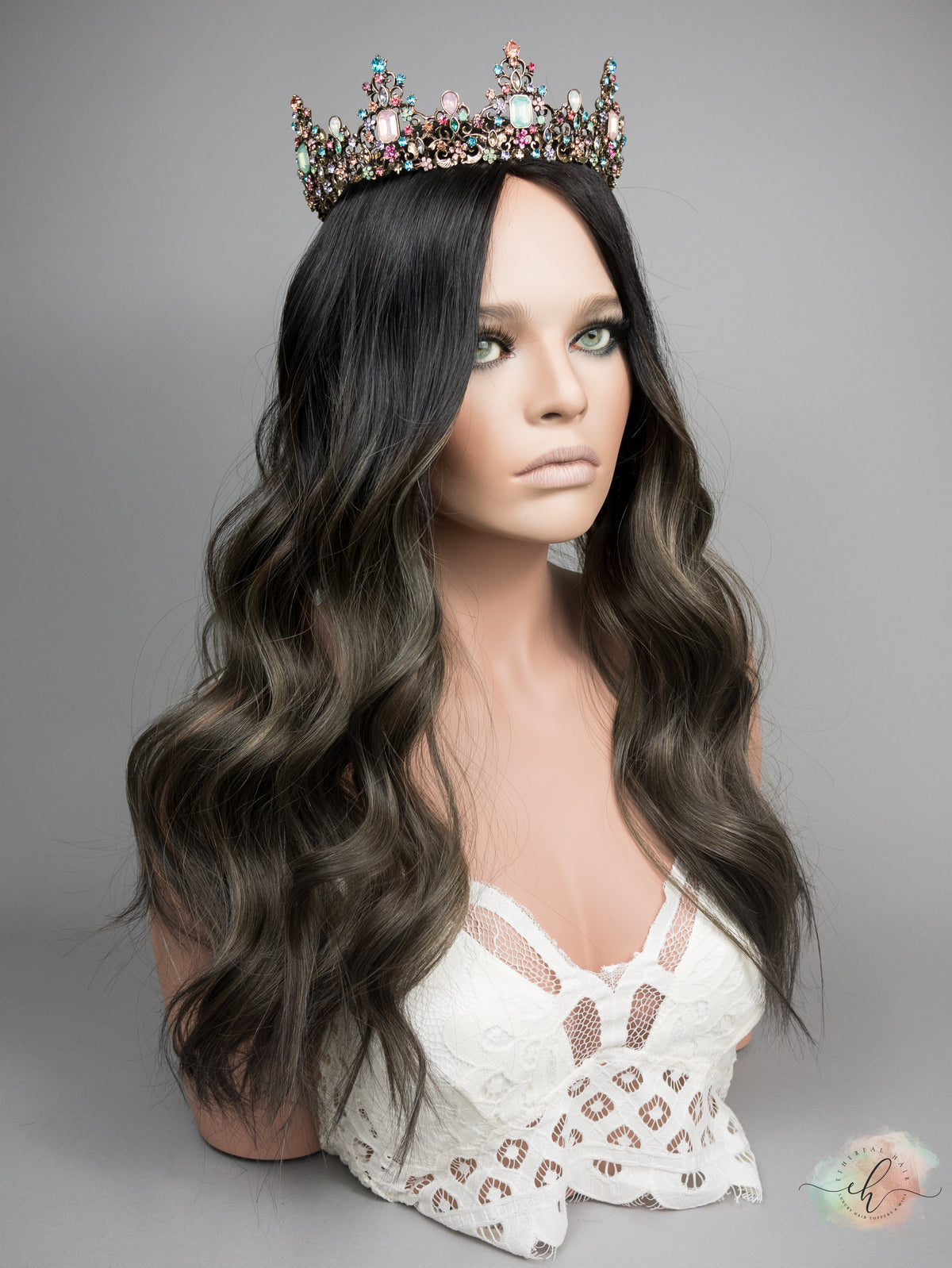 “AVALON" Premium Topper: Silk Top, 9x9, 25"