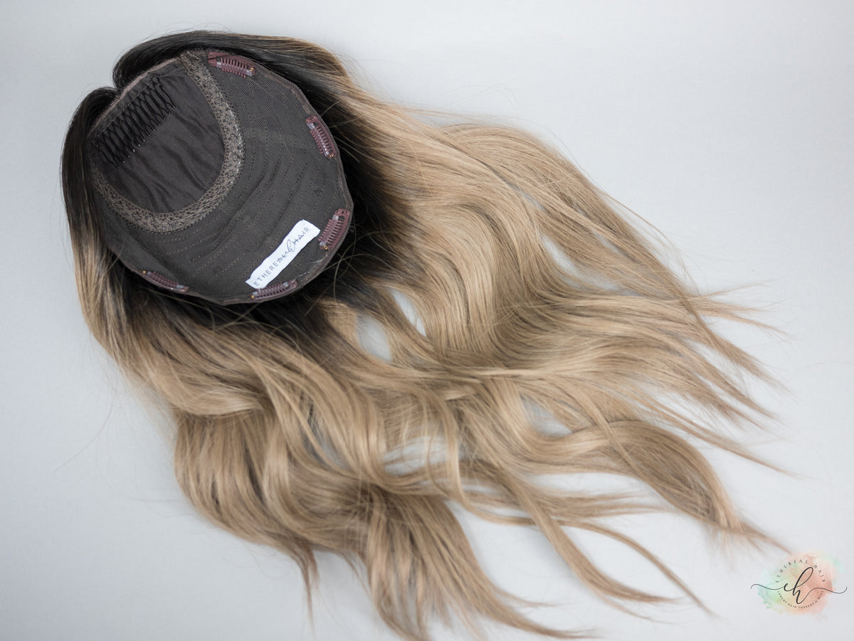 FLASH SALE “MARLEY" Premium Topper: Silk Top, 9x9, 20"