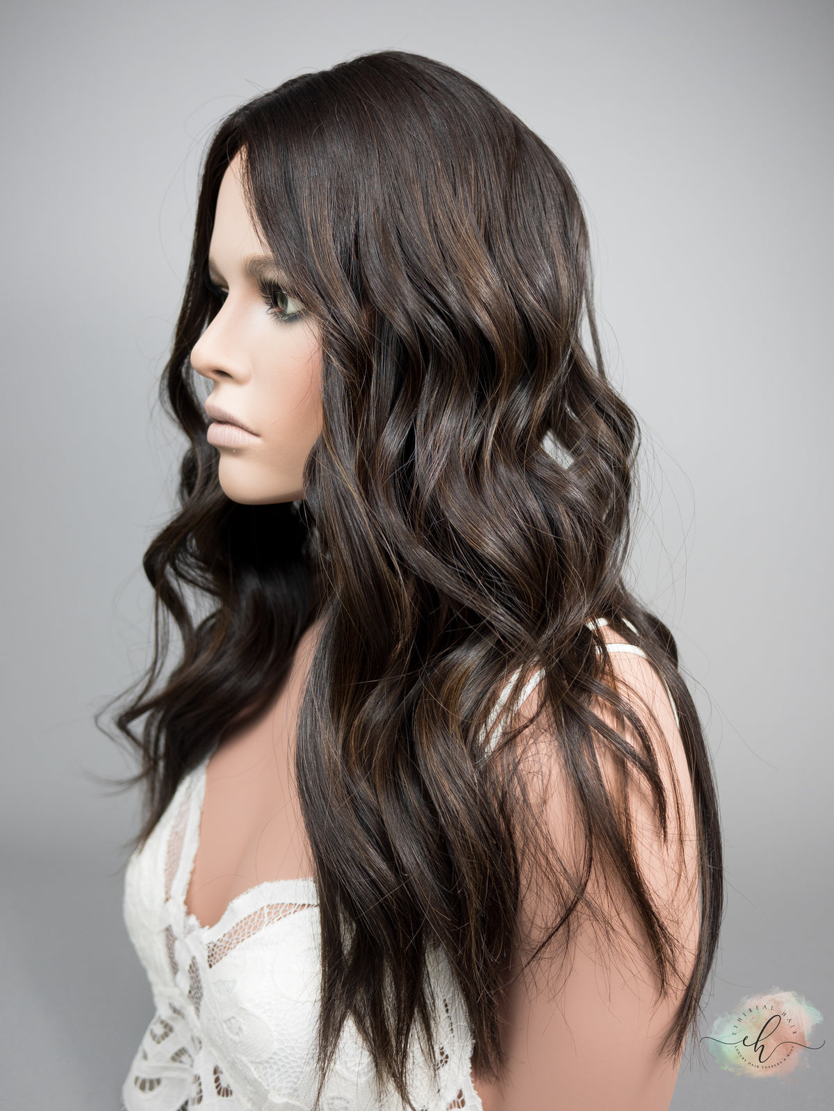 “LARK BALAYAGE" Premium Topper: Silk Top, 8x8, 21-22"