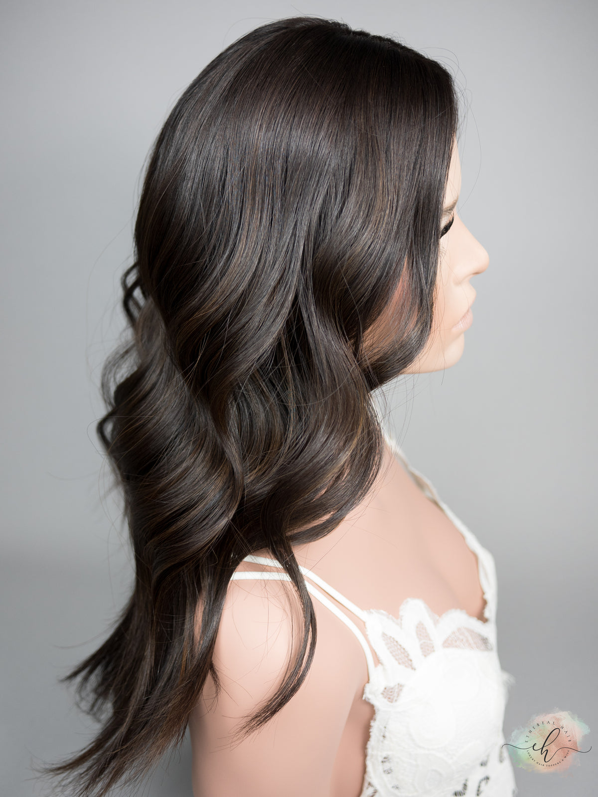 “LARK BALAYAGE" Premium Topper: Silk Top, 8x8, 21-22"