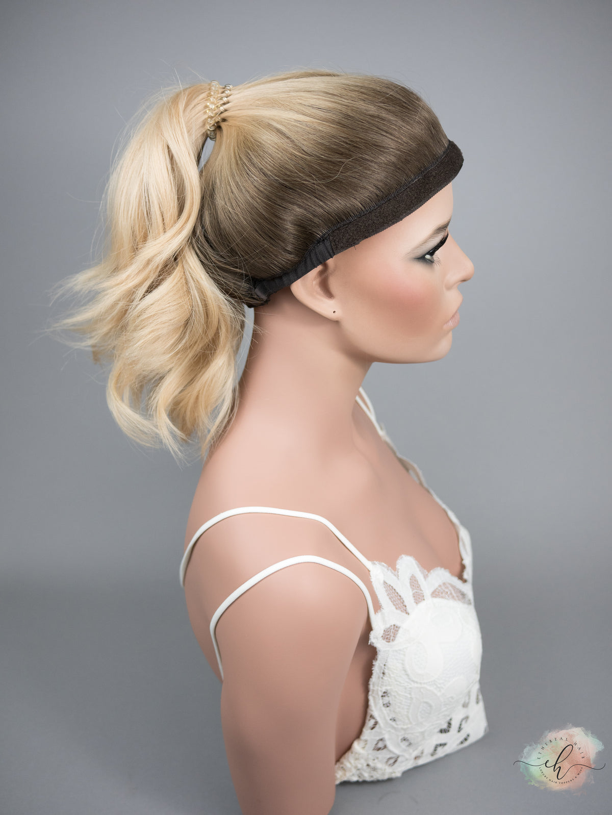 “BABY" Premium Pony Wig: Sz. L, 22"