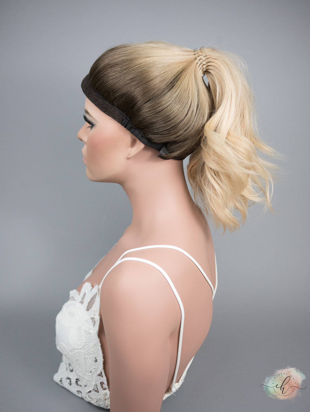 “BABY" Premium Pony Wig: Sz. L, 22"