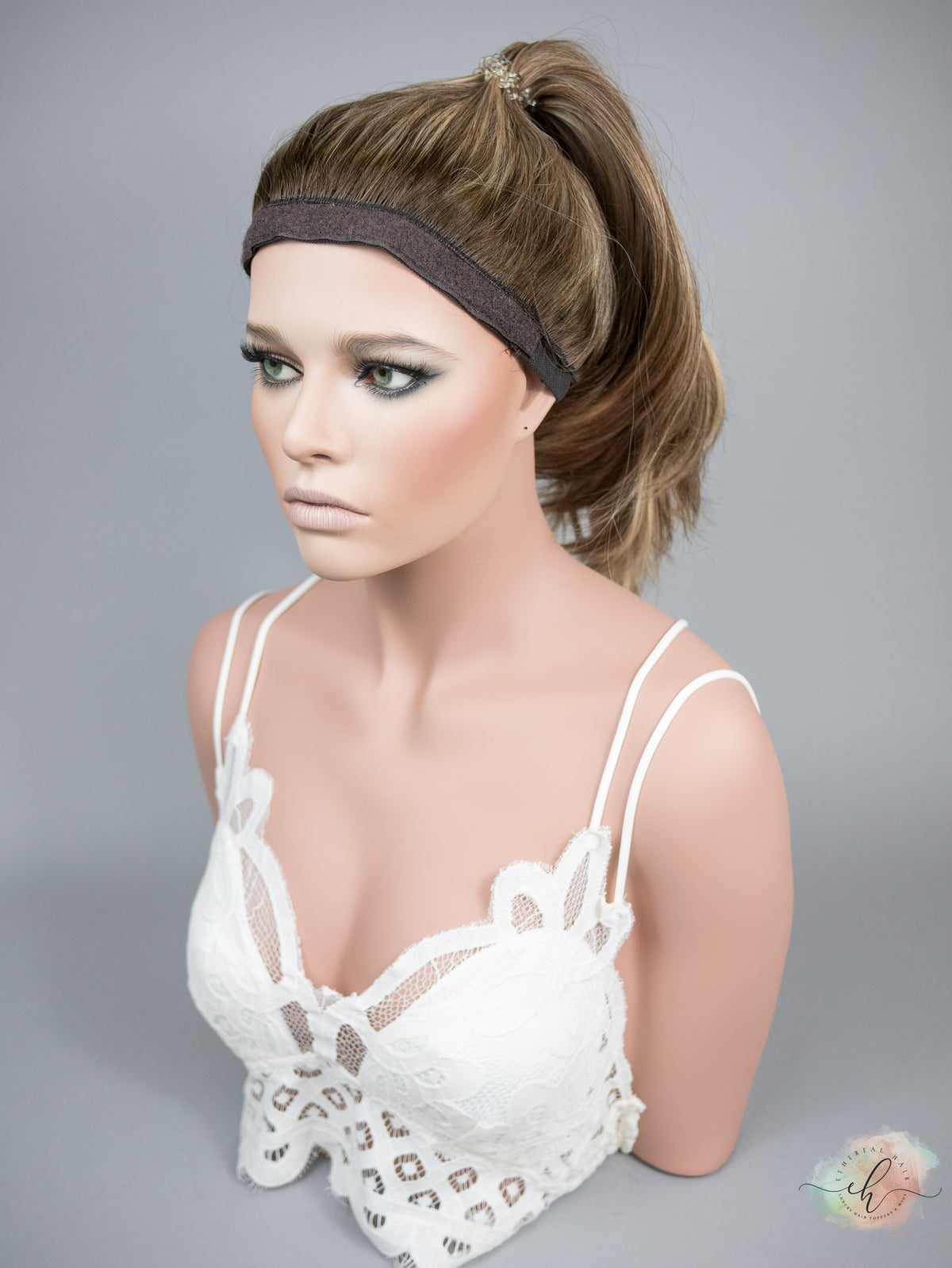 FLASH SALE “BRYN" Premium Pony Wig: Sz. S, 22"