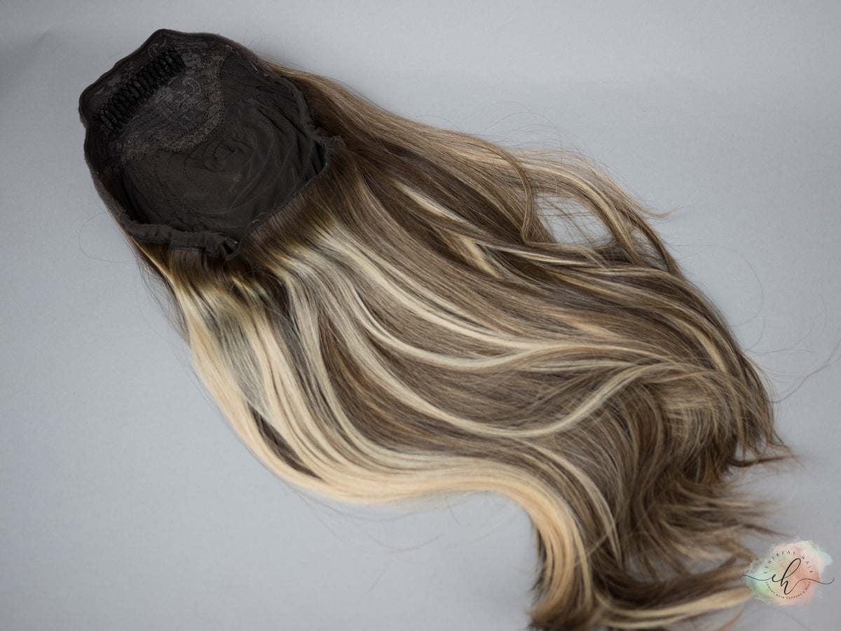 SPRING SALE “BIRCH" Premium Pony Wig: Sz. L, 24"