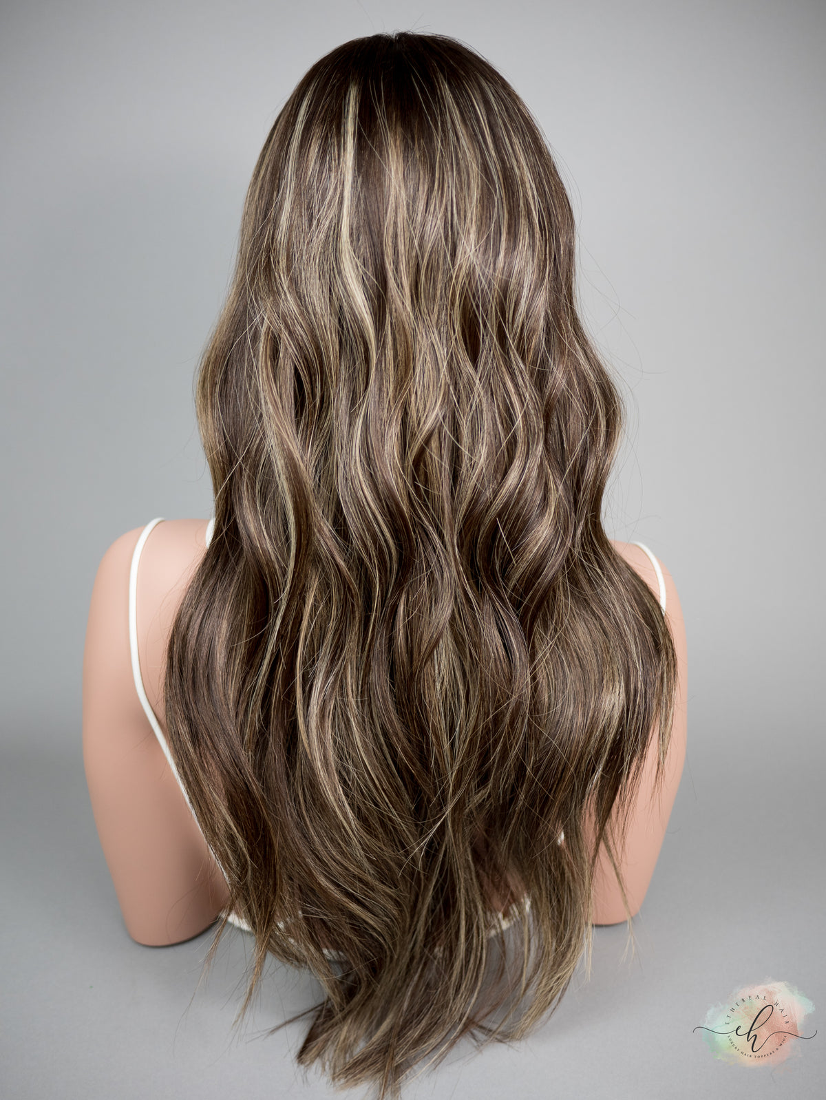 “DEIDRA" Premium Wig: Silk Top Lace Front, Sz. M, 27"