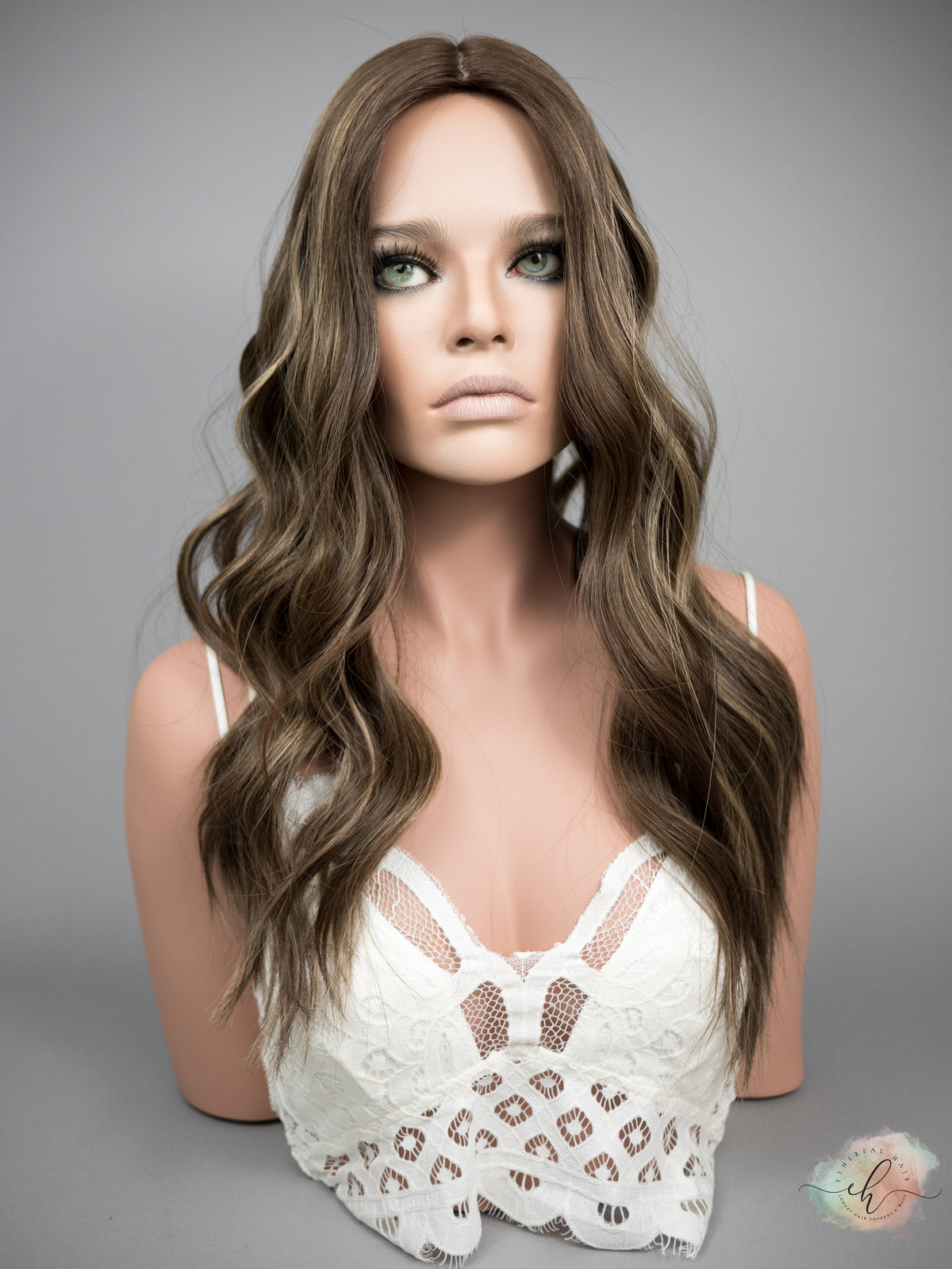 “EMMA" Premium Topper: Silk Top, 10x9.5, 23"