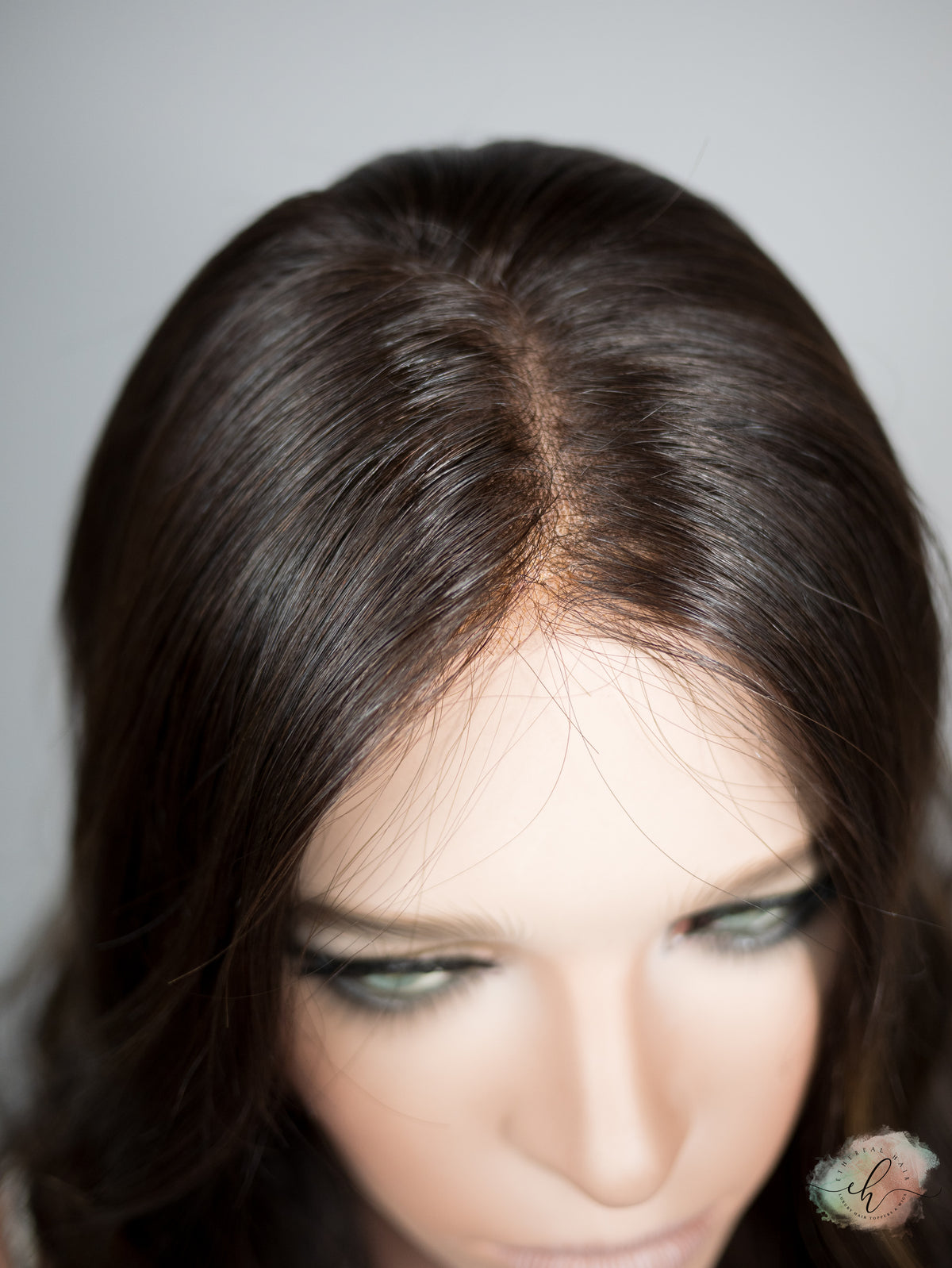 PRE-LOVED “LARK BALAYAGE" Premium Topper: Lace Top, 8x8, 19-20"