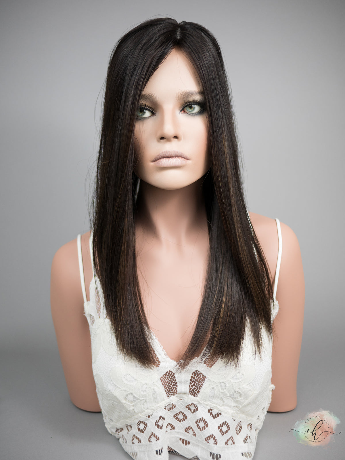 SPRING SALE “RHIANNON" Premium Topper: Silk Top, 9x9, 21-22"