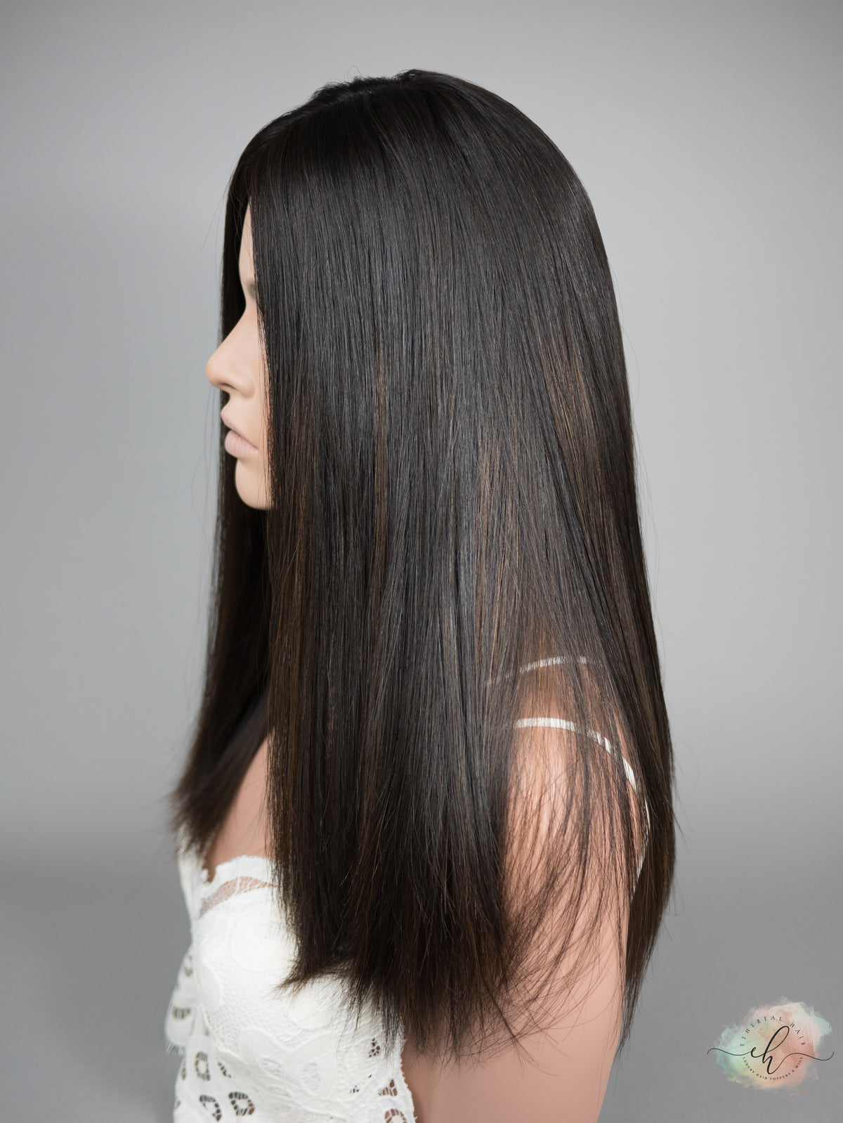 SPRING SALE “RHIANNON" Premium Topper: Silk Top, 9x9, 21-22"