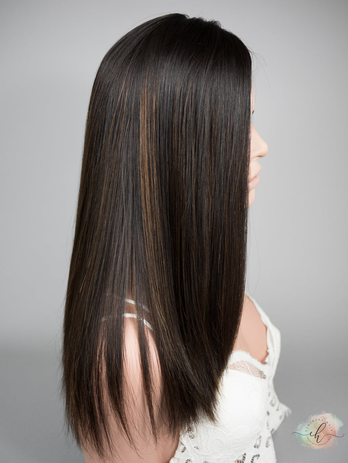 SPRING SALE “RHIANNON" Premium Topper: Silk Top, 9x9, 21-22"