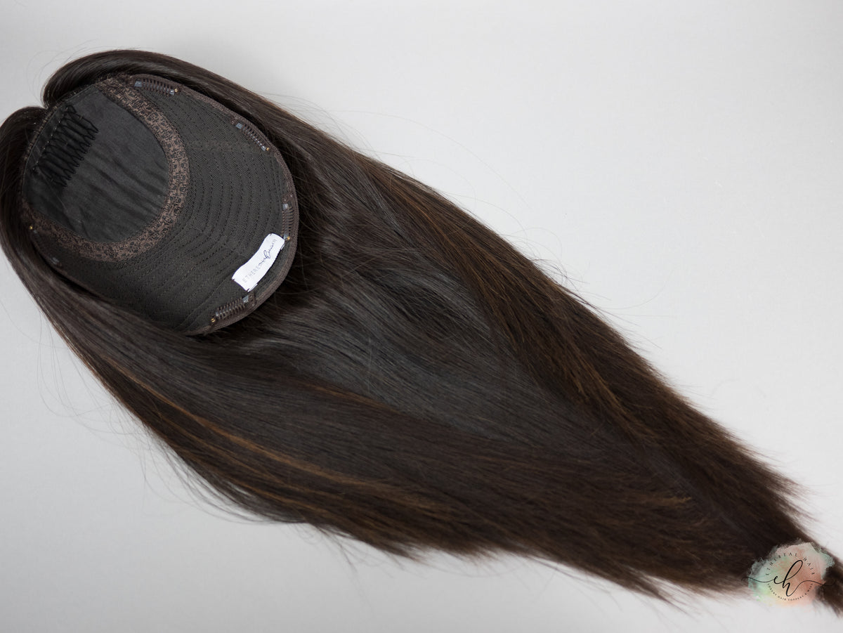 SPRING SALE “RHIANNON" Premium Topper: Silk Top, 9x9, 21-22"