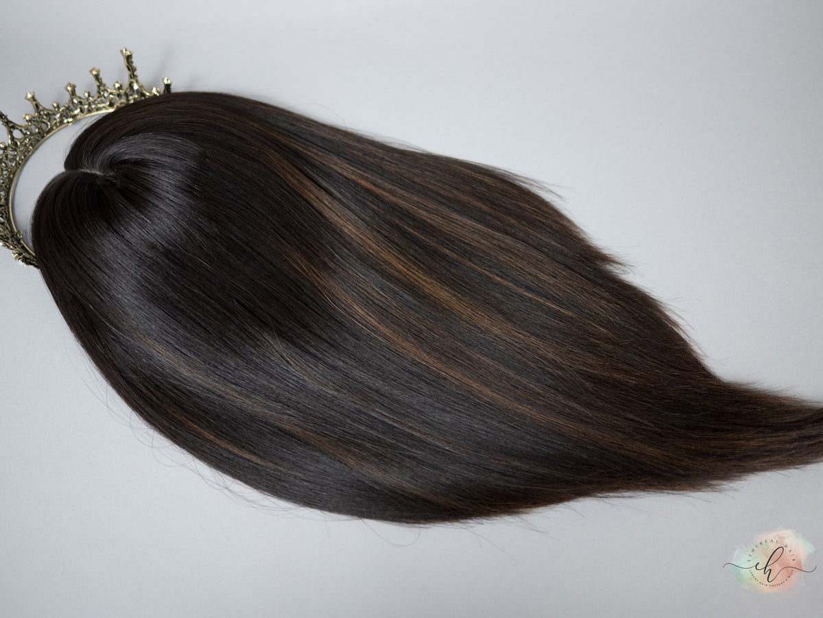 SPRING SALE “RHIANNON" Premium Topper: Silk Top, 9x9, 21-22"