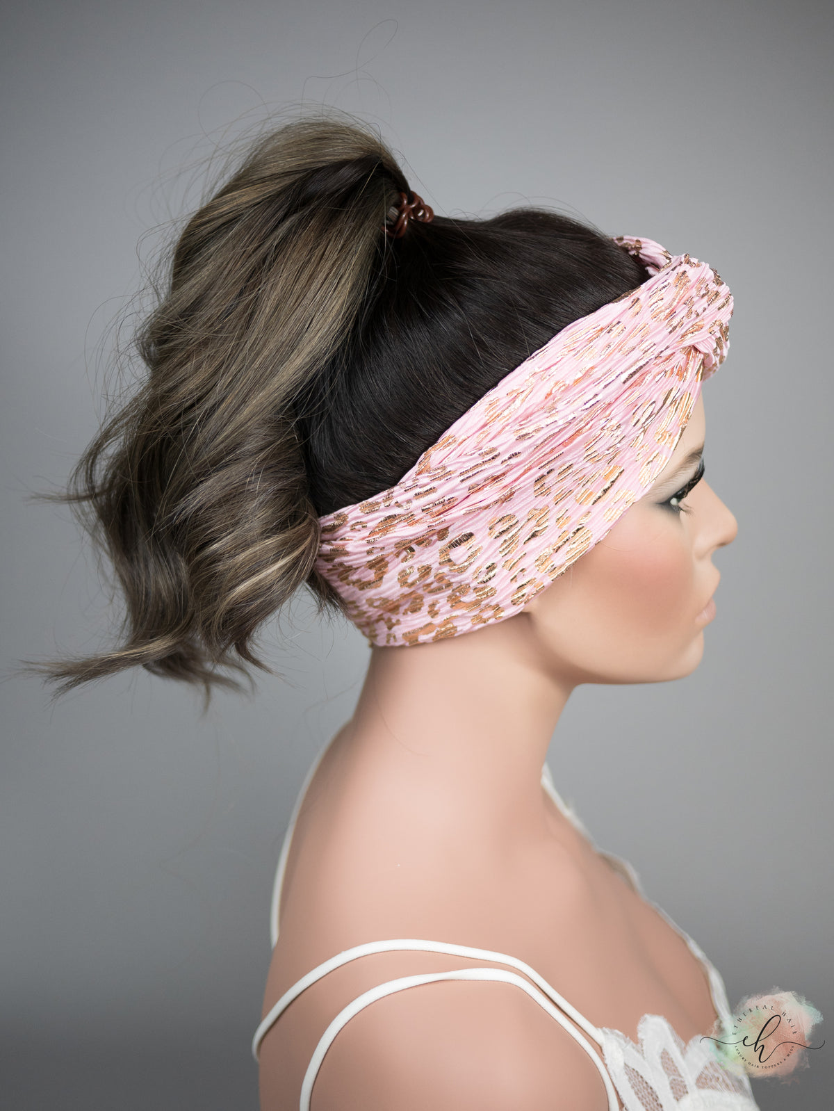 “AVALON" Premium Pony Wig: Sz. L, 23"