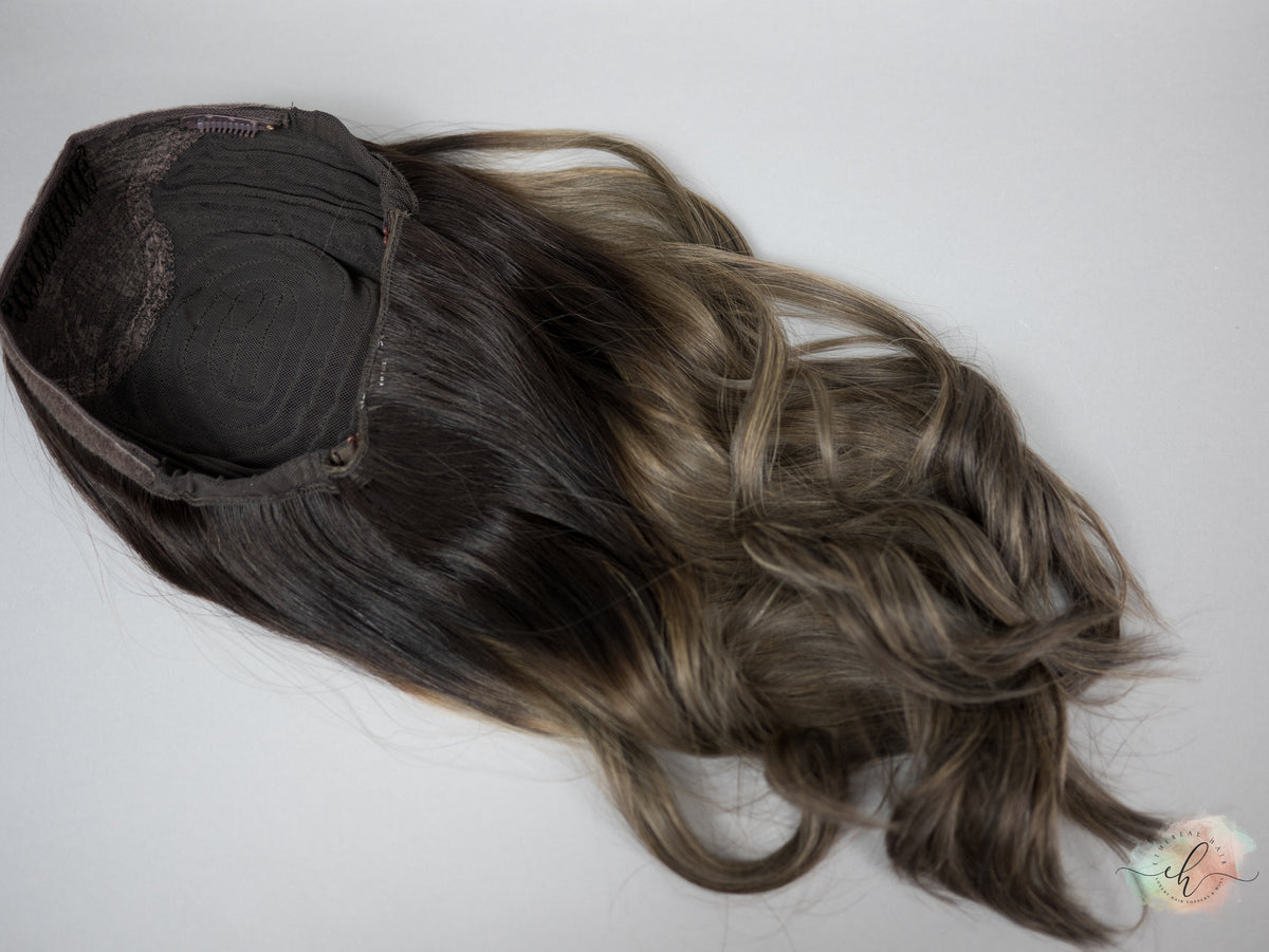“AVALON" Premium Pony Wig: Sz. L, 23"