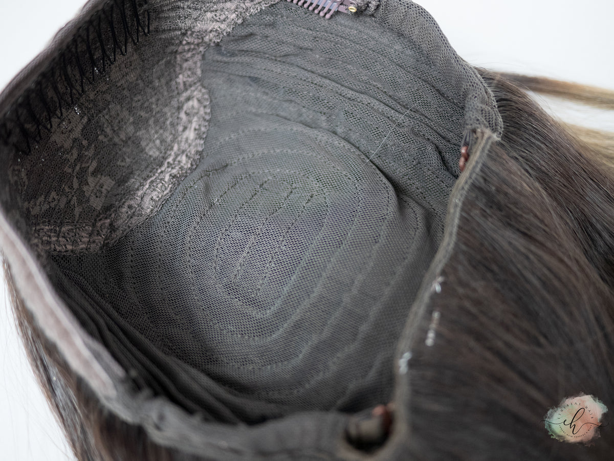 SPRING SALE “AVALON" Premium Pony Wig: Sz. M, 23"