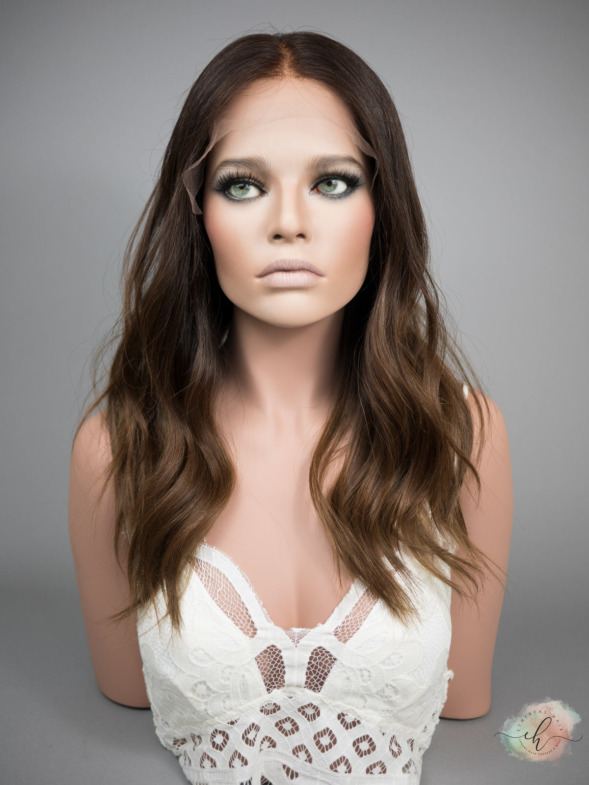 &quot;KELLI&quot; Premium Wig: Lace Top, Sz. M, 22&quot;