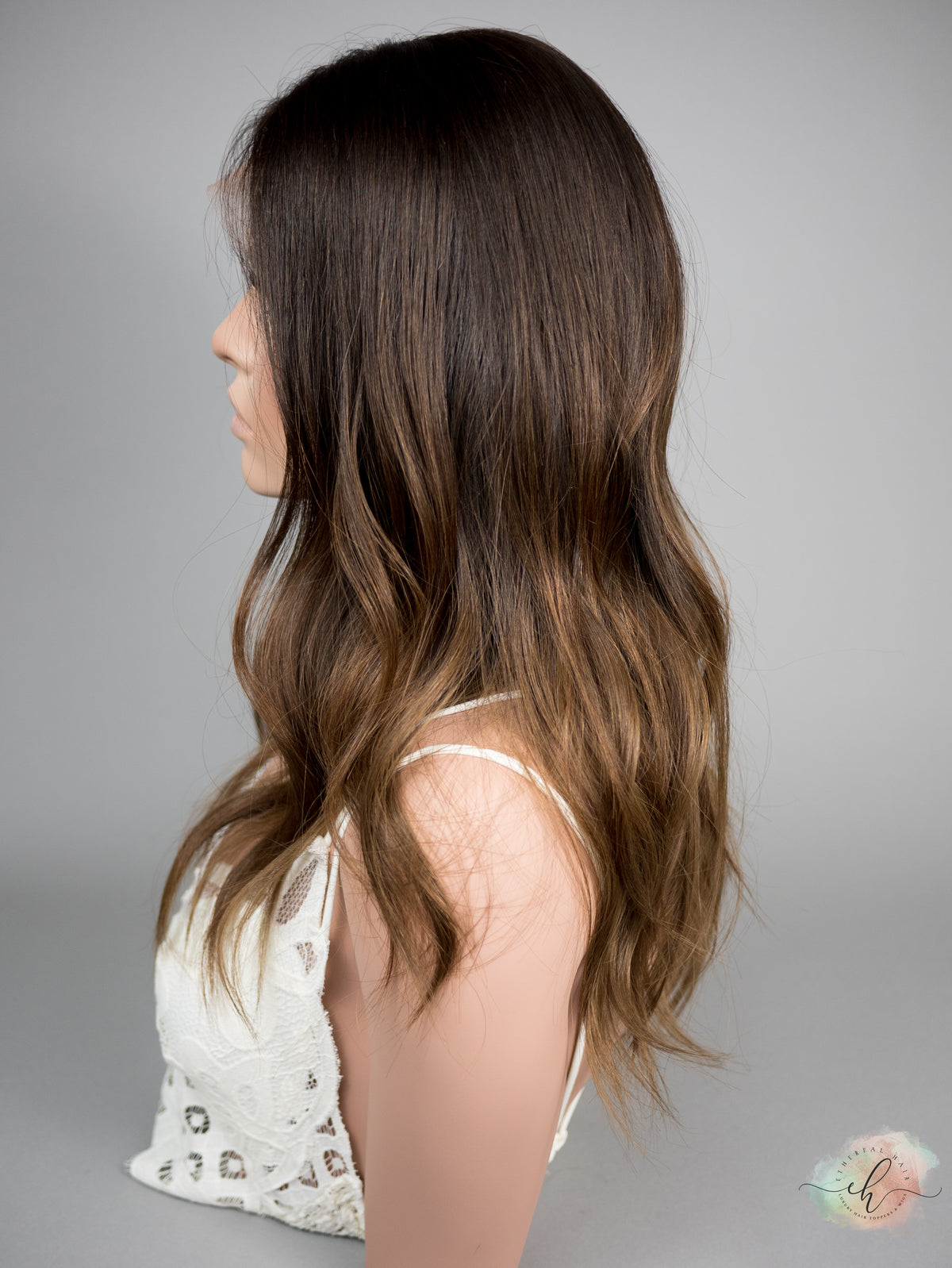 &quot;KELLI&quot; Premium Wig: Lace Top, Sz. M, 22&quot;