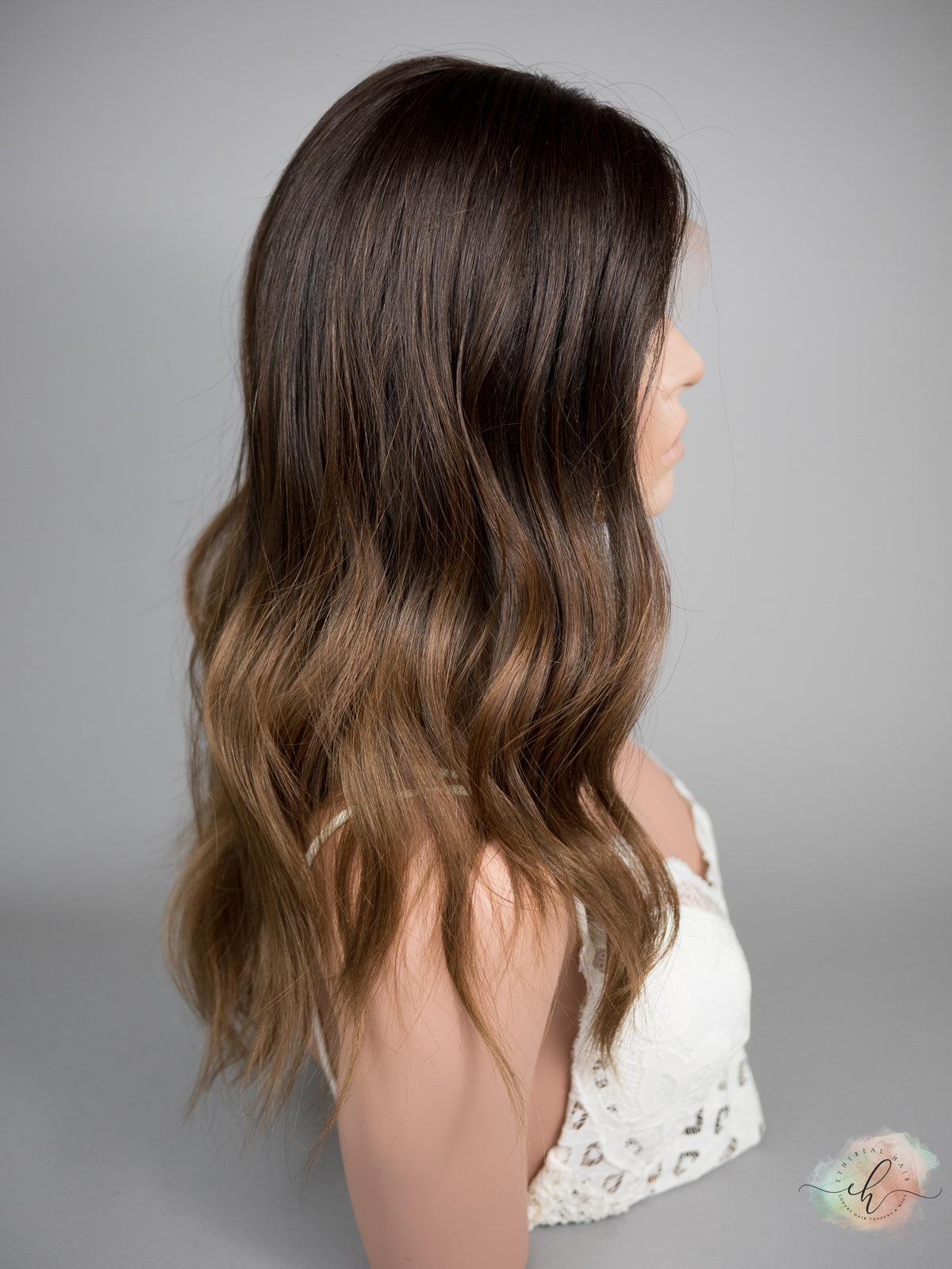 &quot;KELLI&quot; Premium Wig: Lace Top, Sz. M, 22&quot;