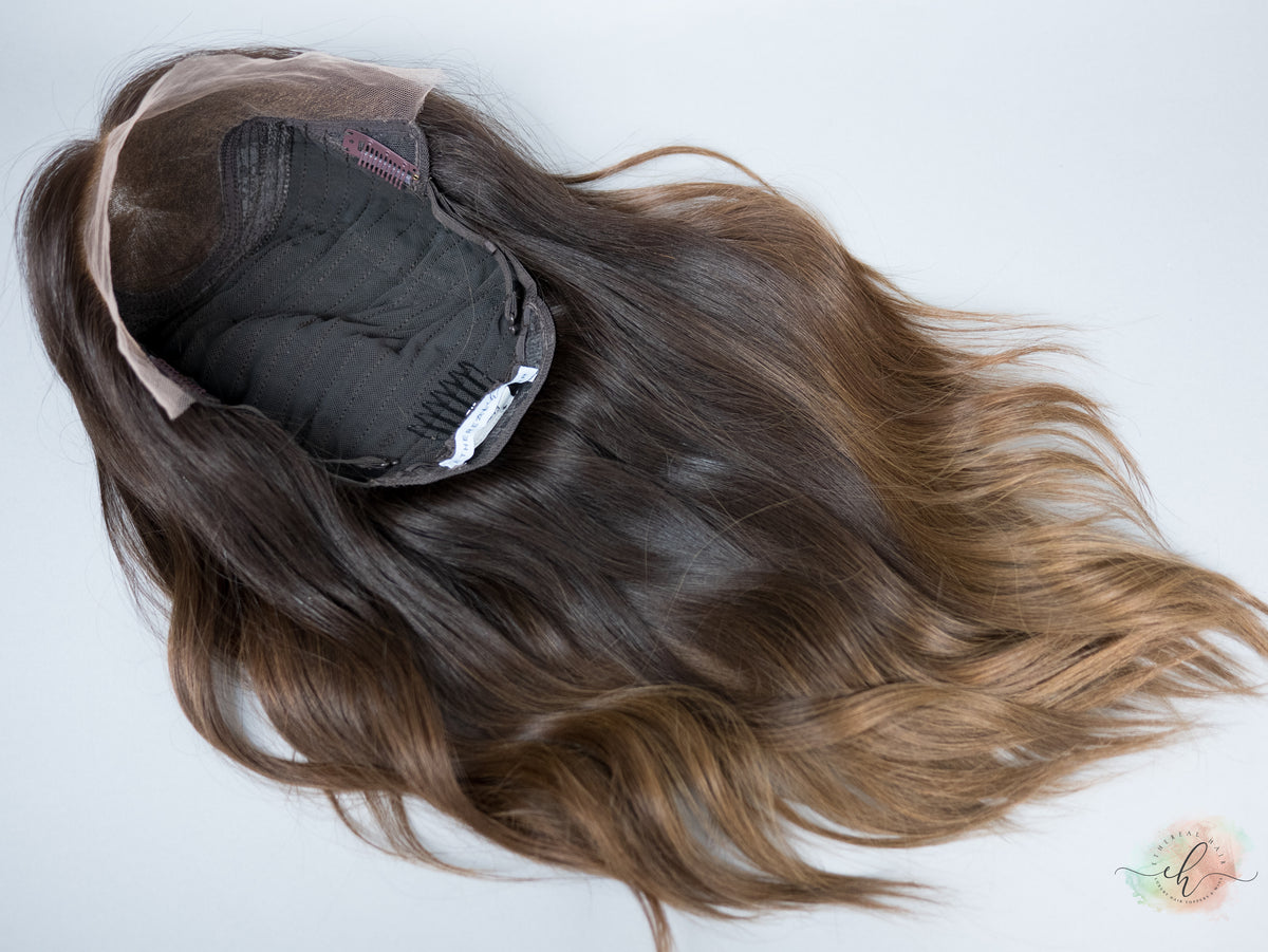 &quot;KELLI&quot; Premium Wig: Lace Top, Sz. M, 22&quot;