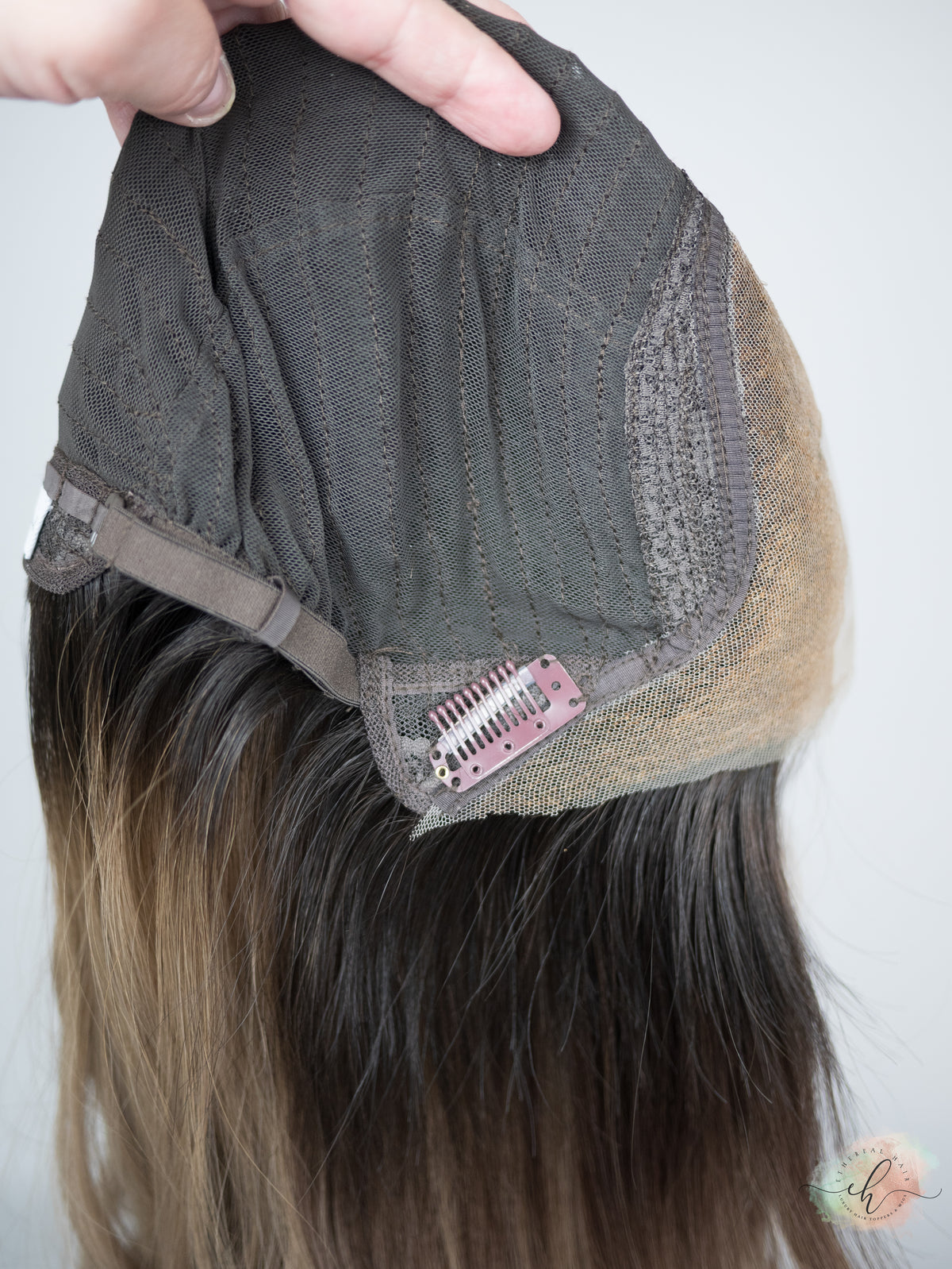 SAMPLE SALE "MARLEY" Premium Wig: Lace Top, Sz. M, 24"