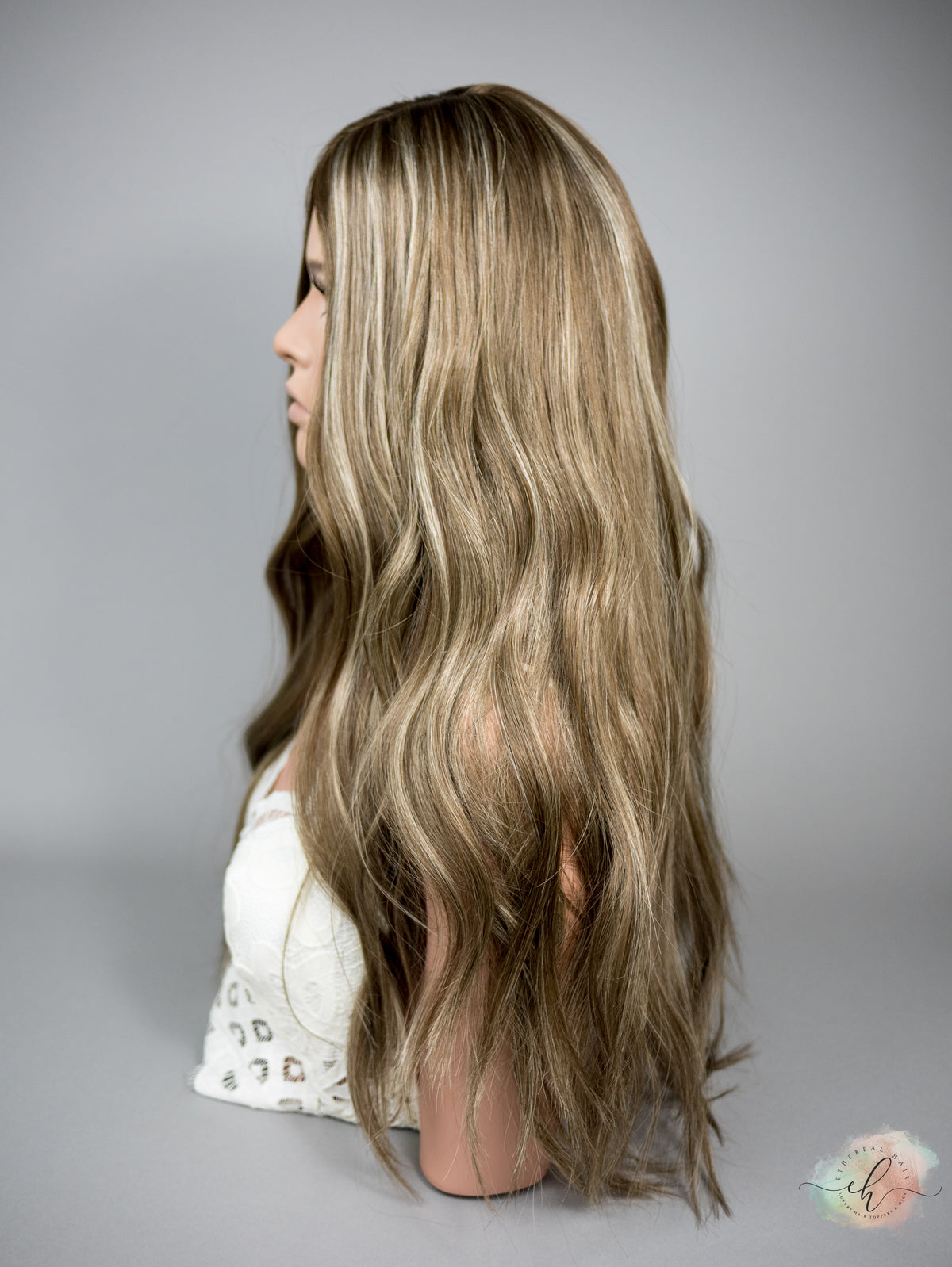 “CHARLOTTE HIGHLIGHT" Premium Topper: Silk Top, 9x9, 26"