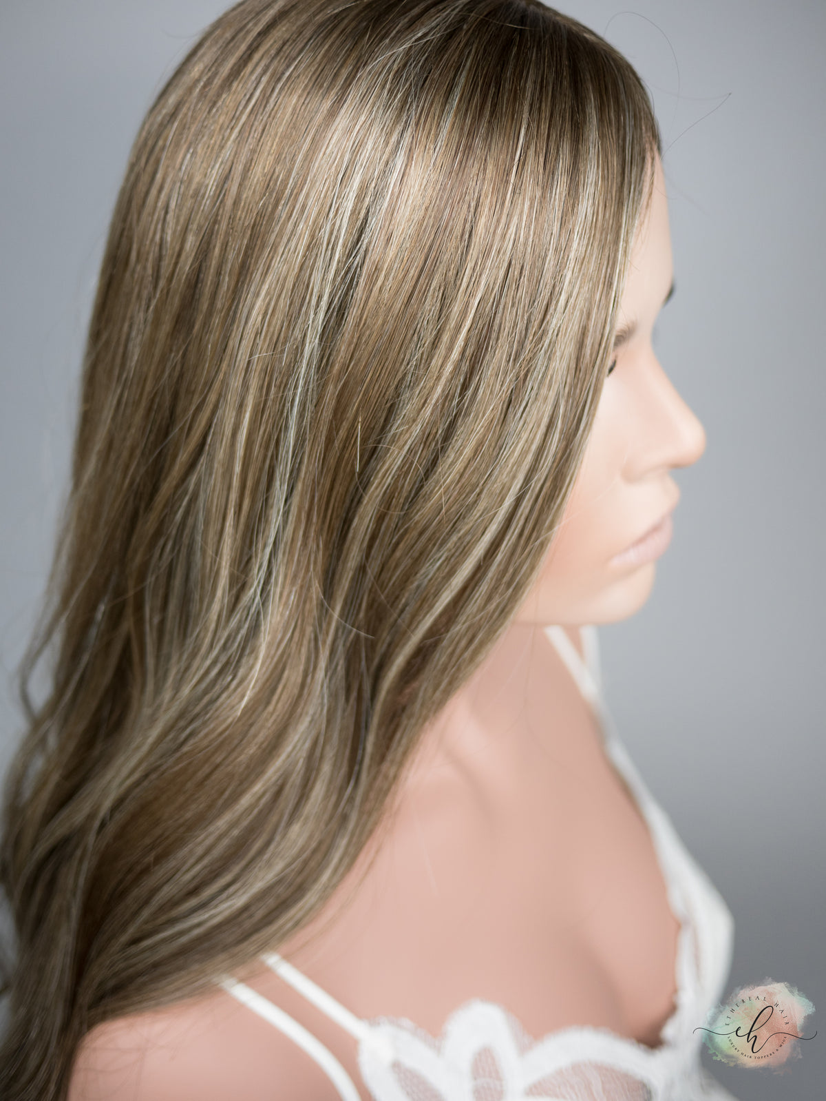 “CHARLOTTE HIGHLIGHT" Premium Topper: Silk Top, 9x9, 26"