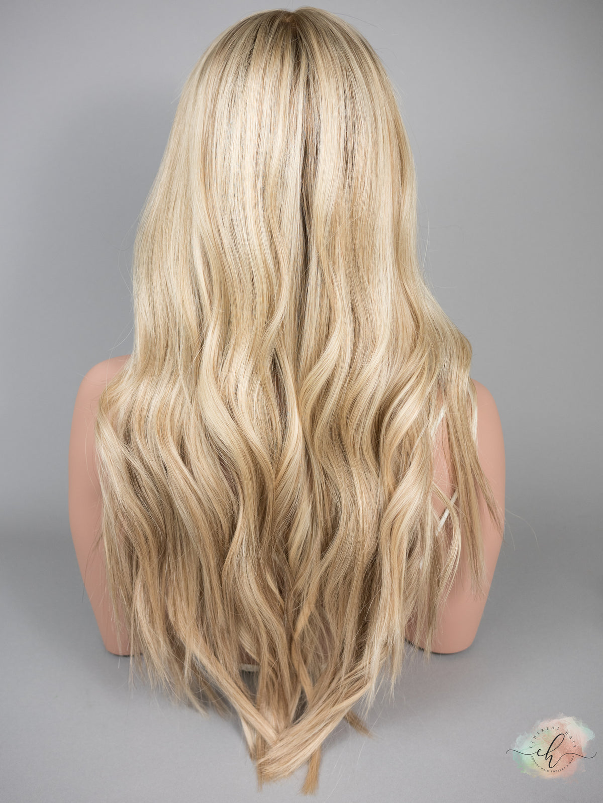 “EVA" Premium Wig: Lace Top, Sz. M, 27"