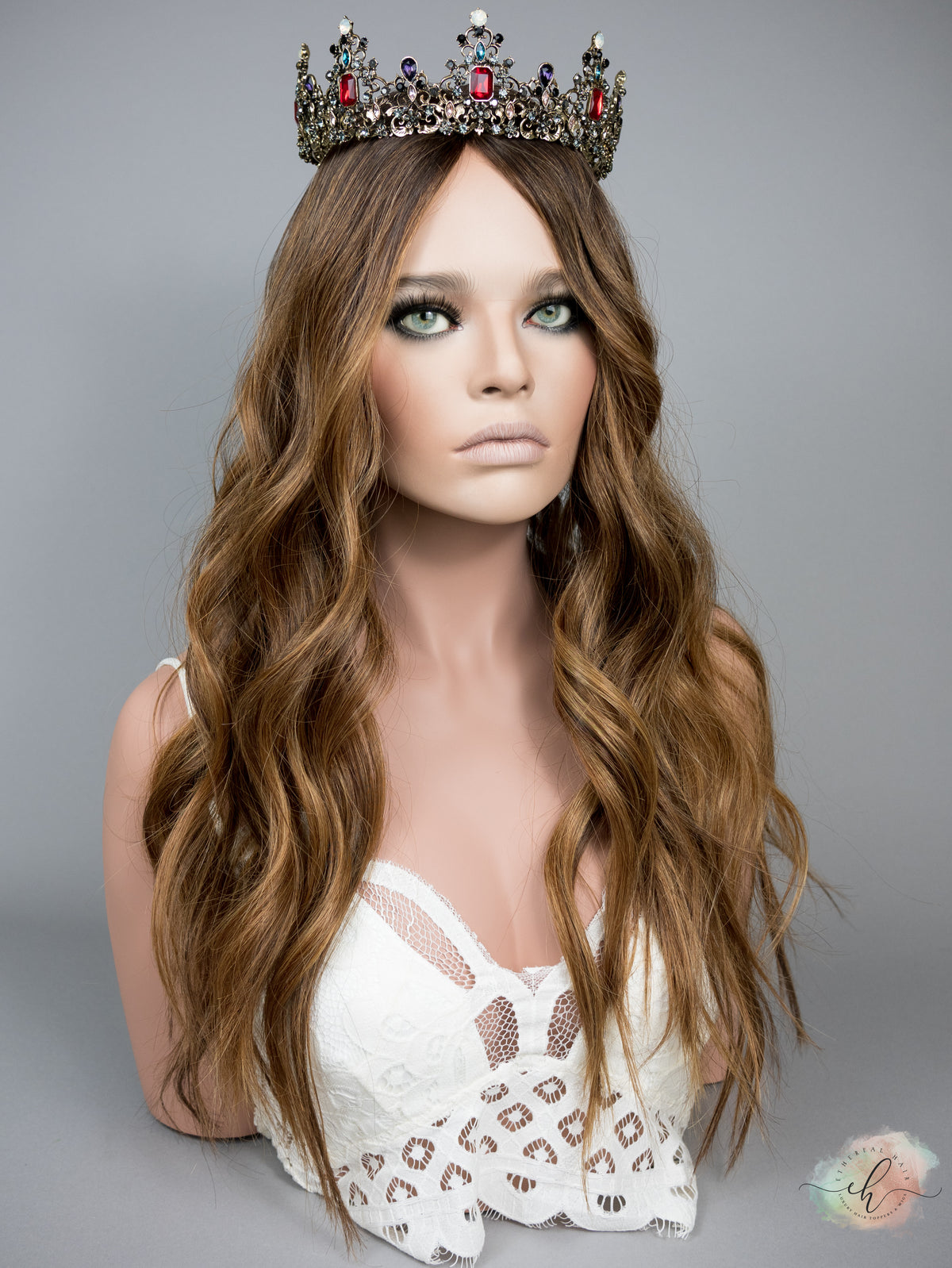“HAZEL" Premium Topper: Silk Top, 9x9, 26"