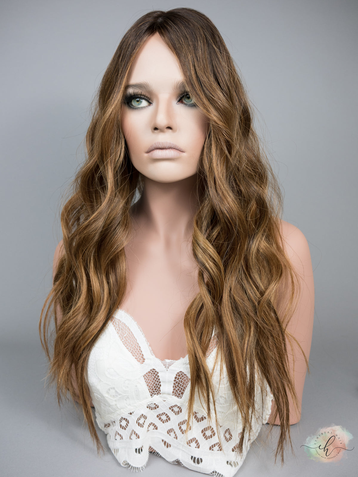“HAZEL" Premium Topper: Silk Top, 9x9, 26"