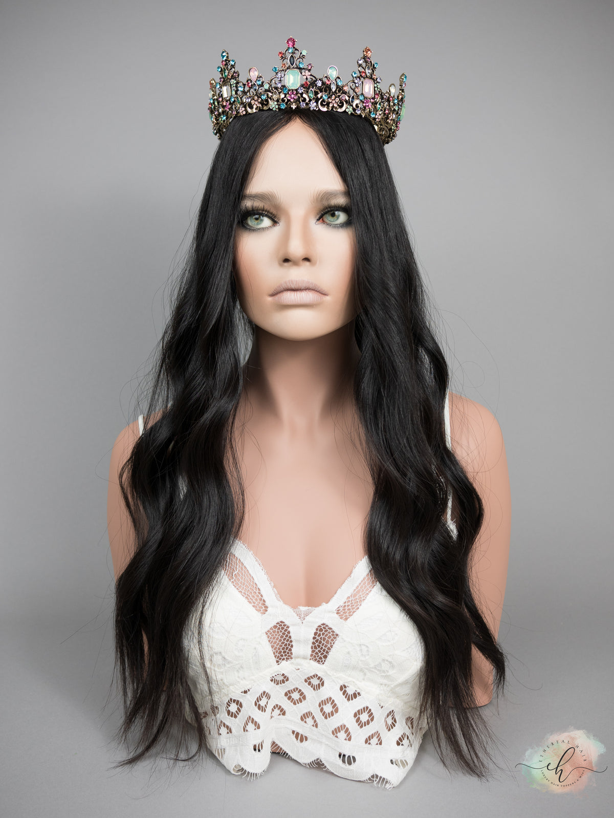 “RAVEN" Premium Topper: Silk Top, 9x9, 26-27"