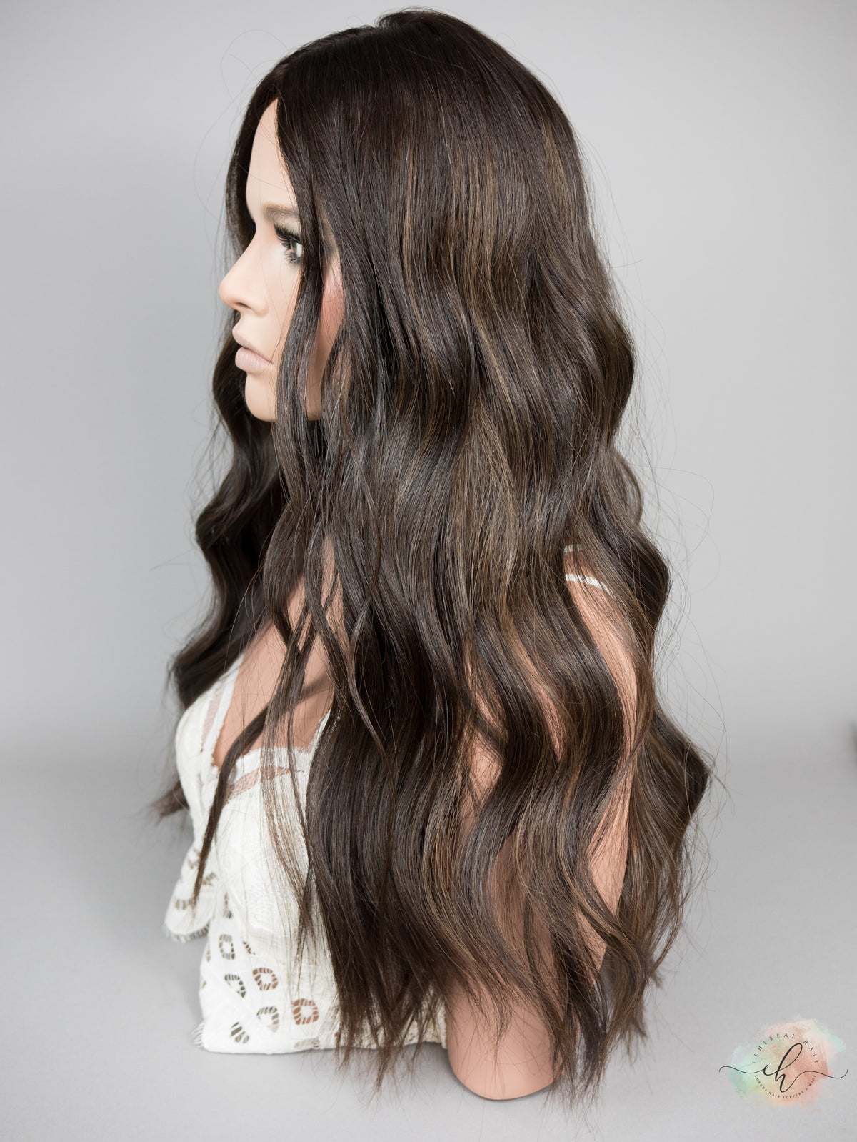“LARK BALAYAGE" Premium Topper: Silk Top, 9x9, 26-27"