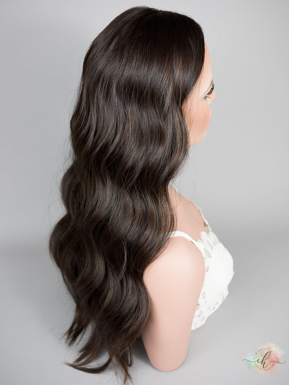 “LARK BALAYAGE" Premium Topper: Silk Top, 9x9, 26-27"