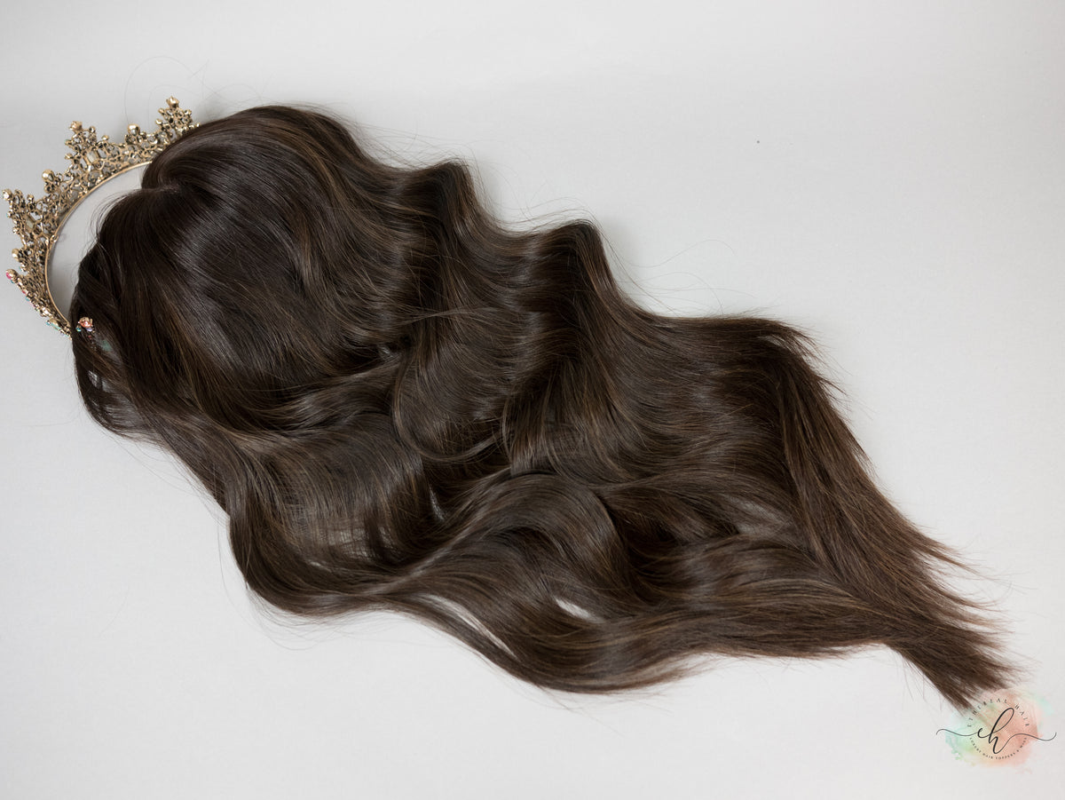 “LARK BALAYAGE" Premium Topper: Silk Top, 9x9, 26-27"